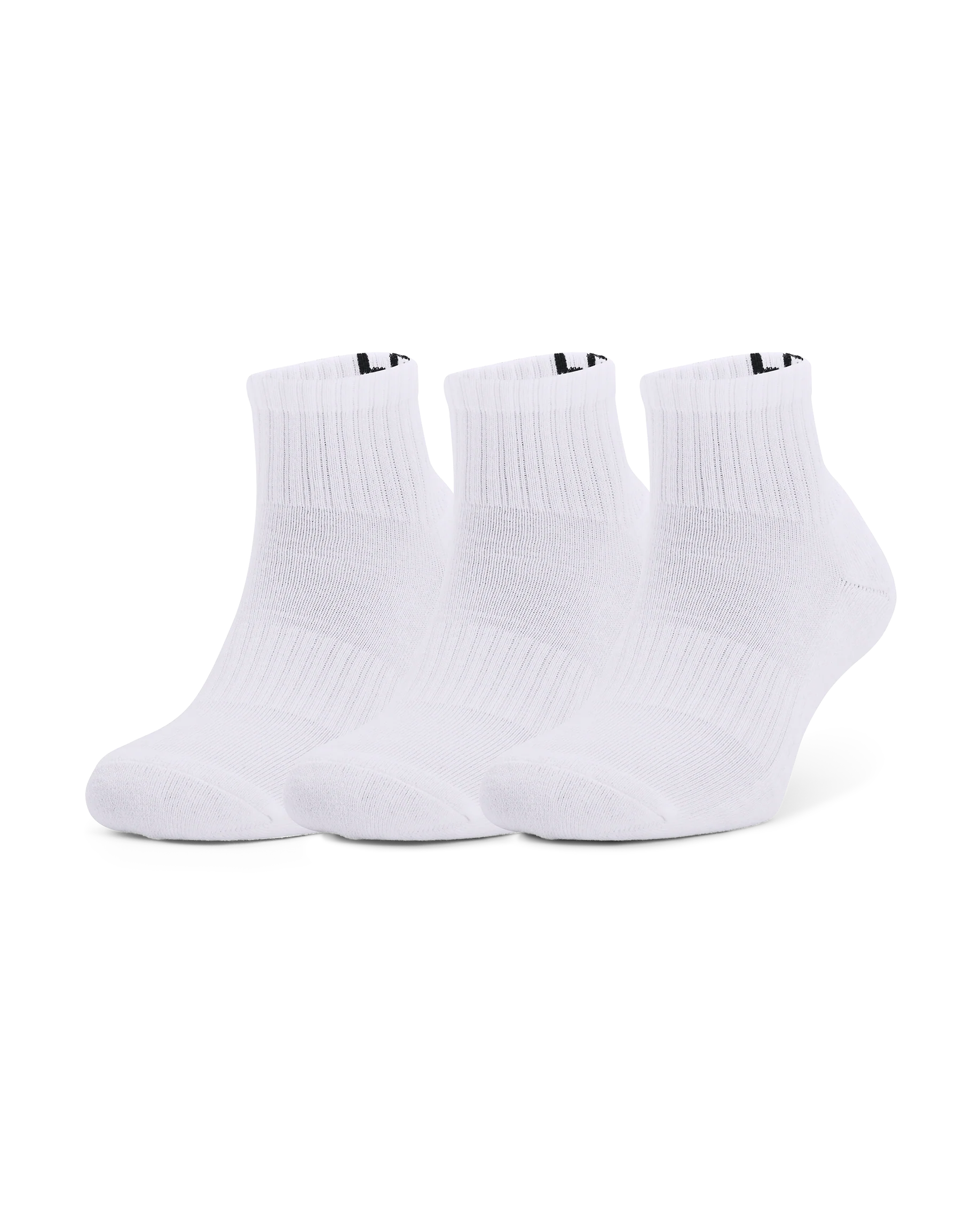 Unisex UA Core Quarter 3-Pack Socks - Image 4