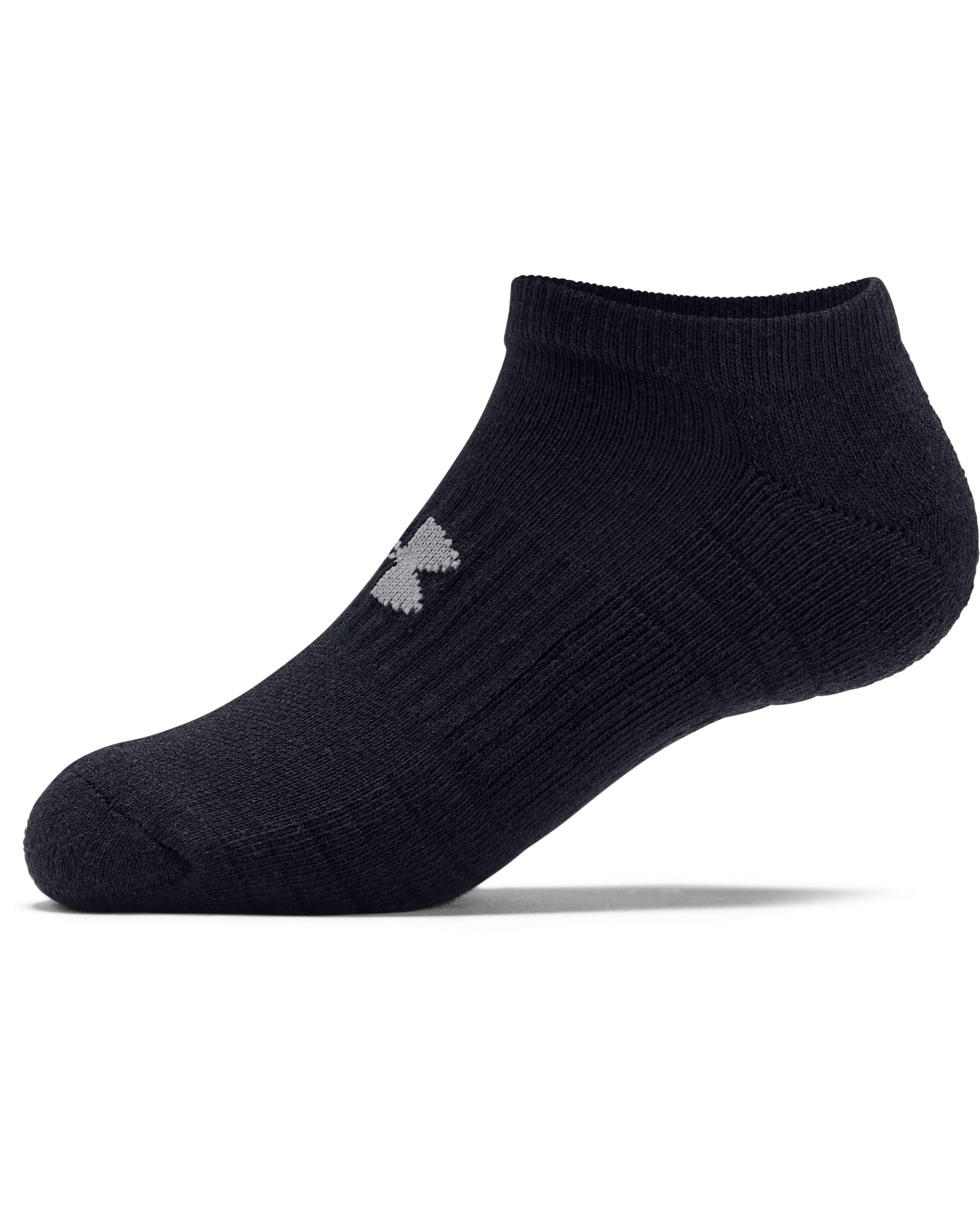 Adult UA Training Cotton No Show Socks 3-Pack - Image 3