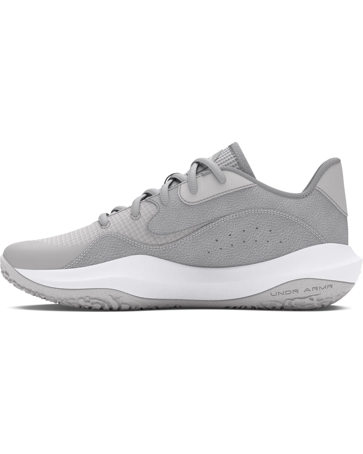 Unisex UA Lockdown 7 Low Basketball Shoes - Image 2