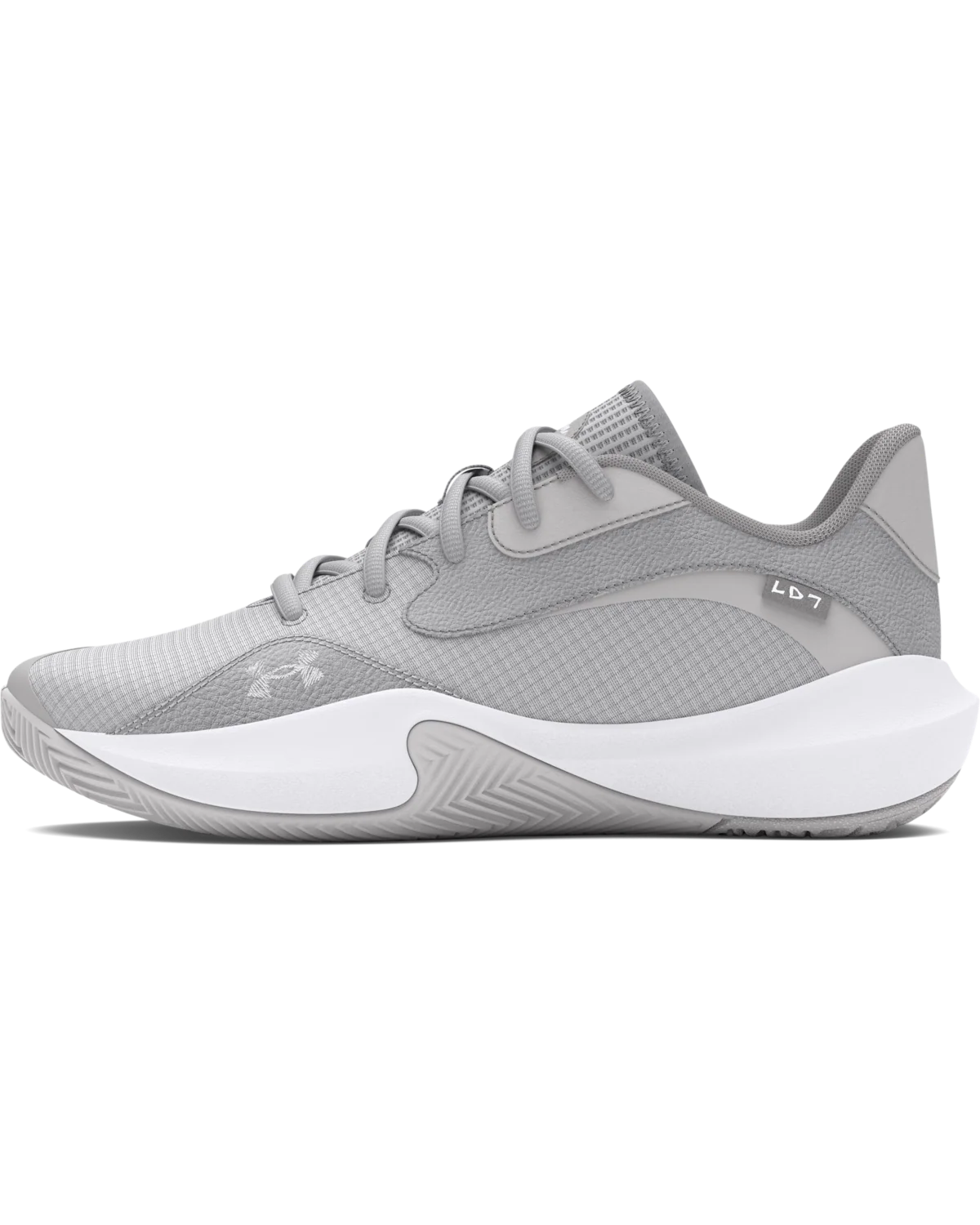 Unisex UA Lockdown 7 Low Basketball Shoes - Image 5