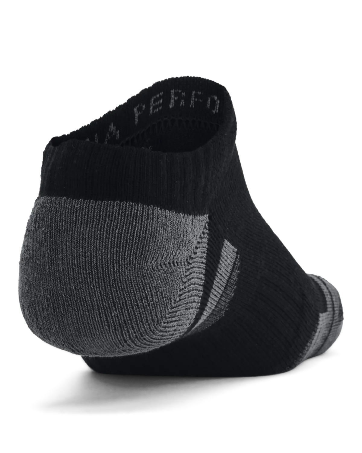 Unisex UA Performance Cotton 3-Pack No Show Socks - Image 2