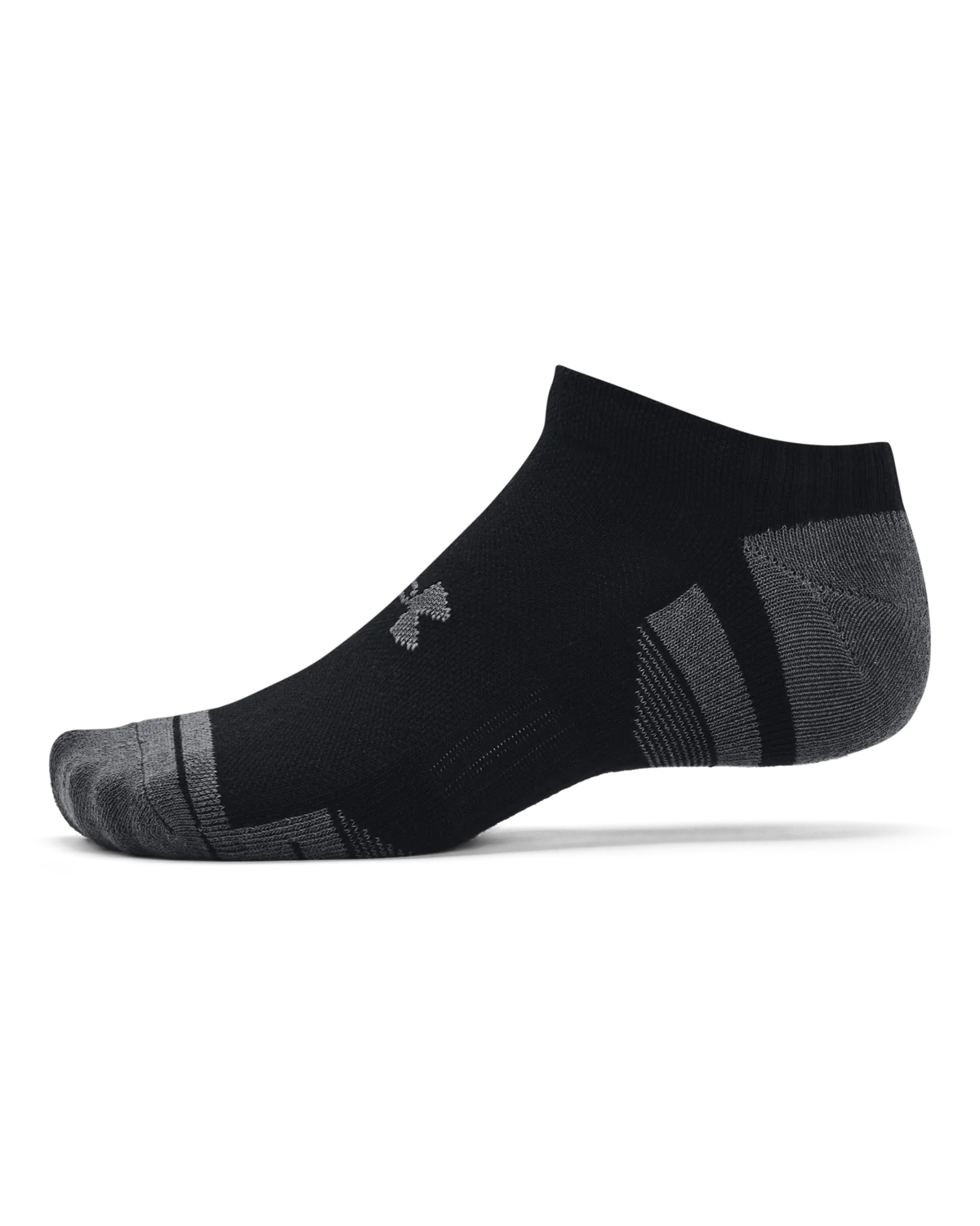 Unisex UA Performance Cotton 3-Pack No Show Socks - Image 3