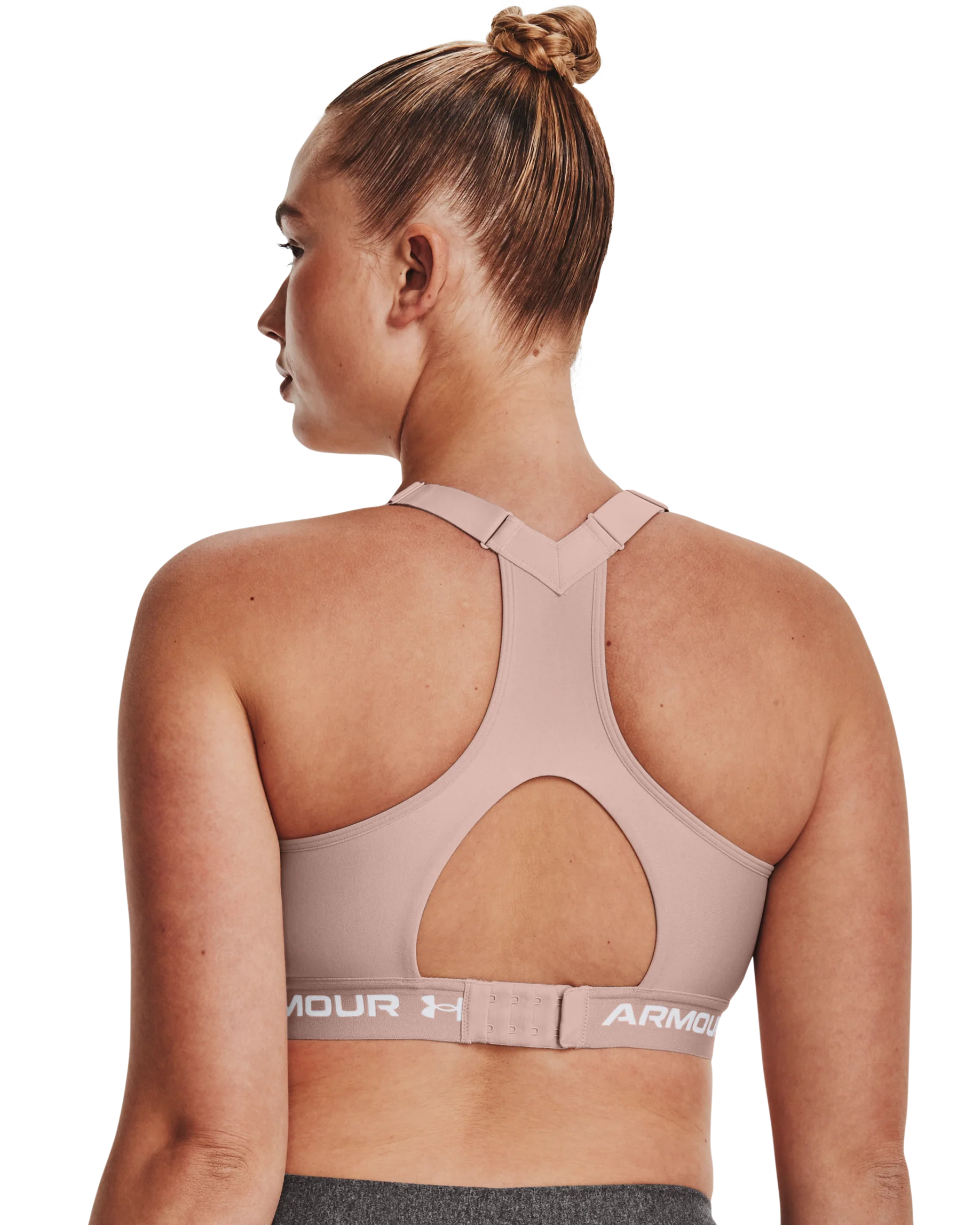 Women's Armour® High Crossback Sports Bra - Image 5