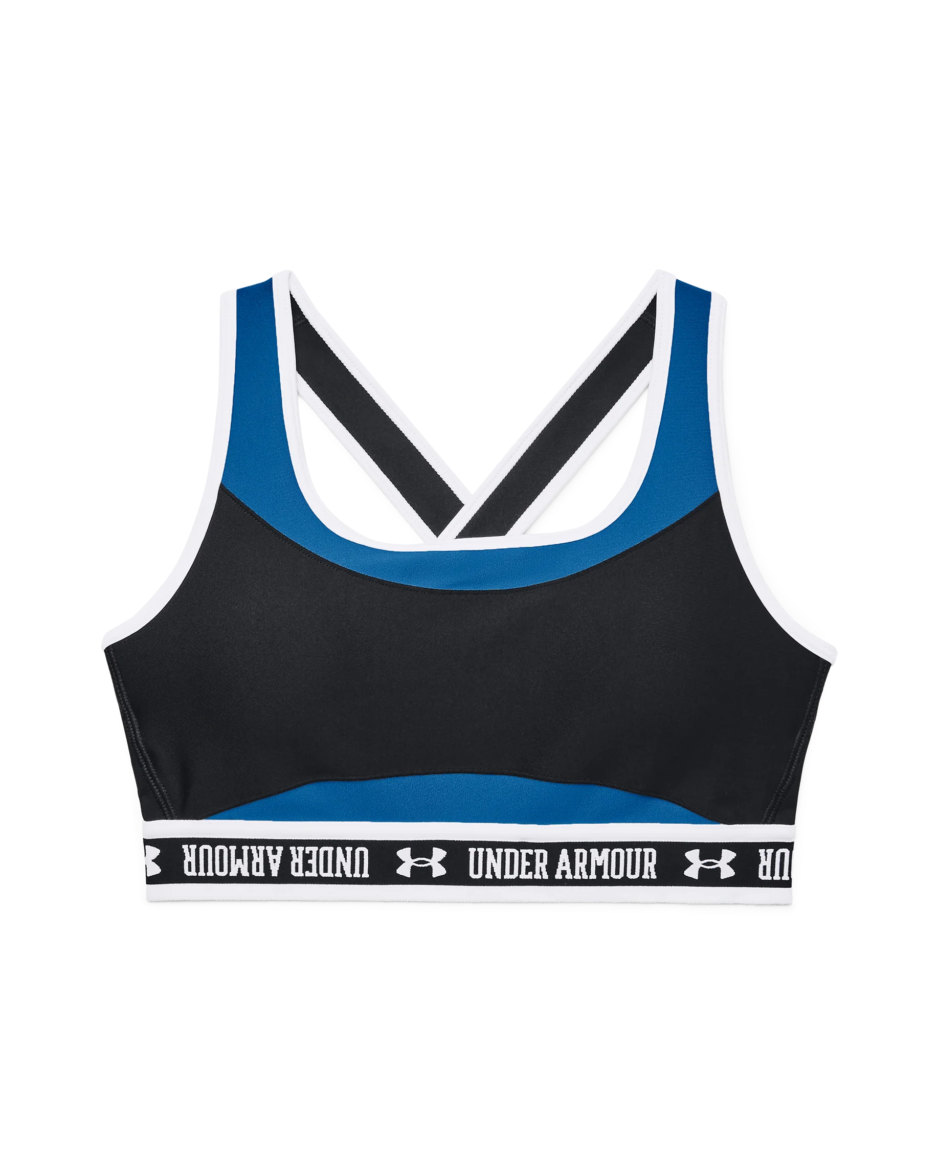 Women's Armour® Mid Crossback Block Sports Bra - Image 14
