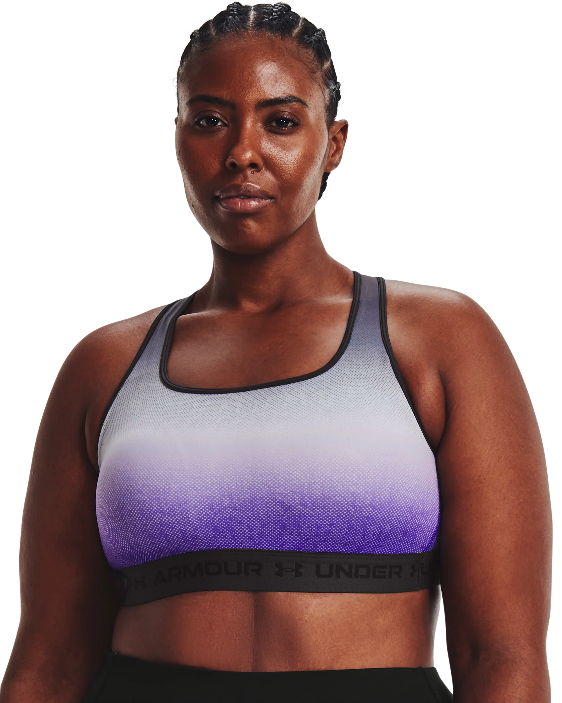 Women's Armour® Mid Crossback International Women's Day Sports Bra - Image 7