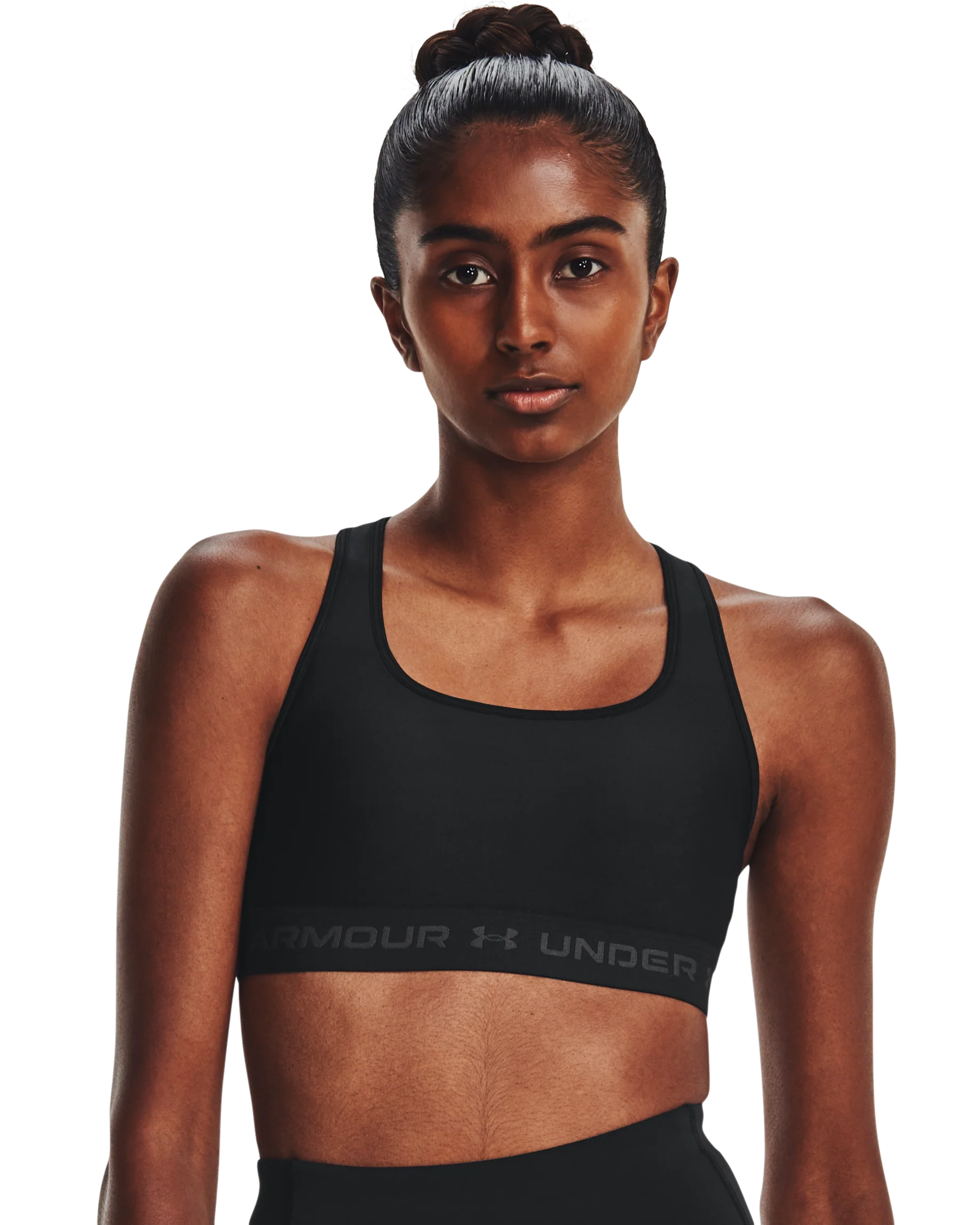 Women's Armour® Mid Crossback Sports Bra - Image 11