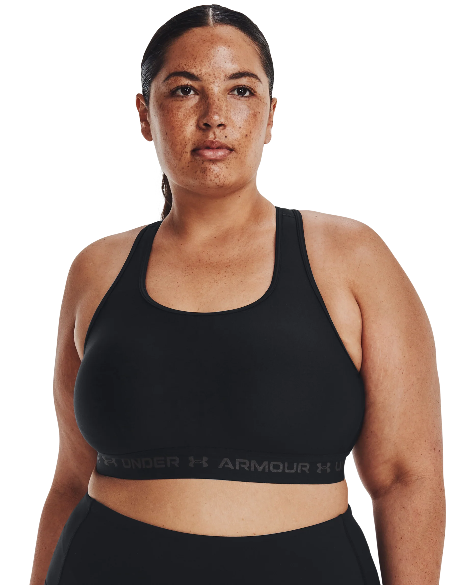 Women's Armour® Mid Crossback Sports Bra - Image 12