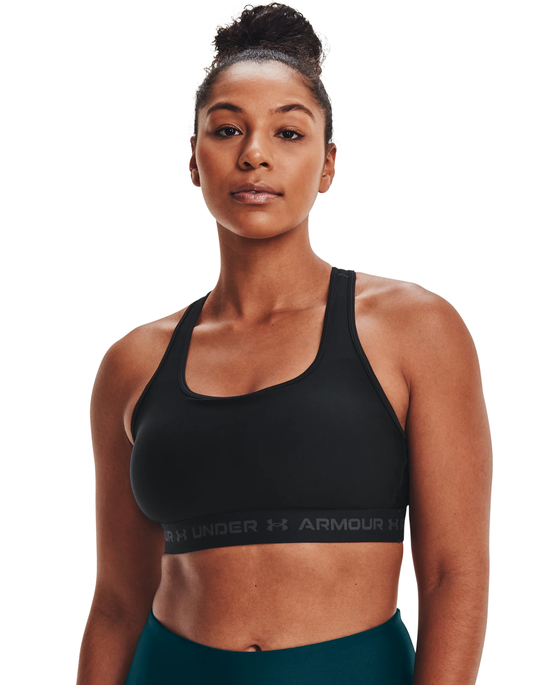 Women's Armour® Mid Crossback Sports Bra - Image 8