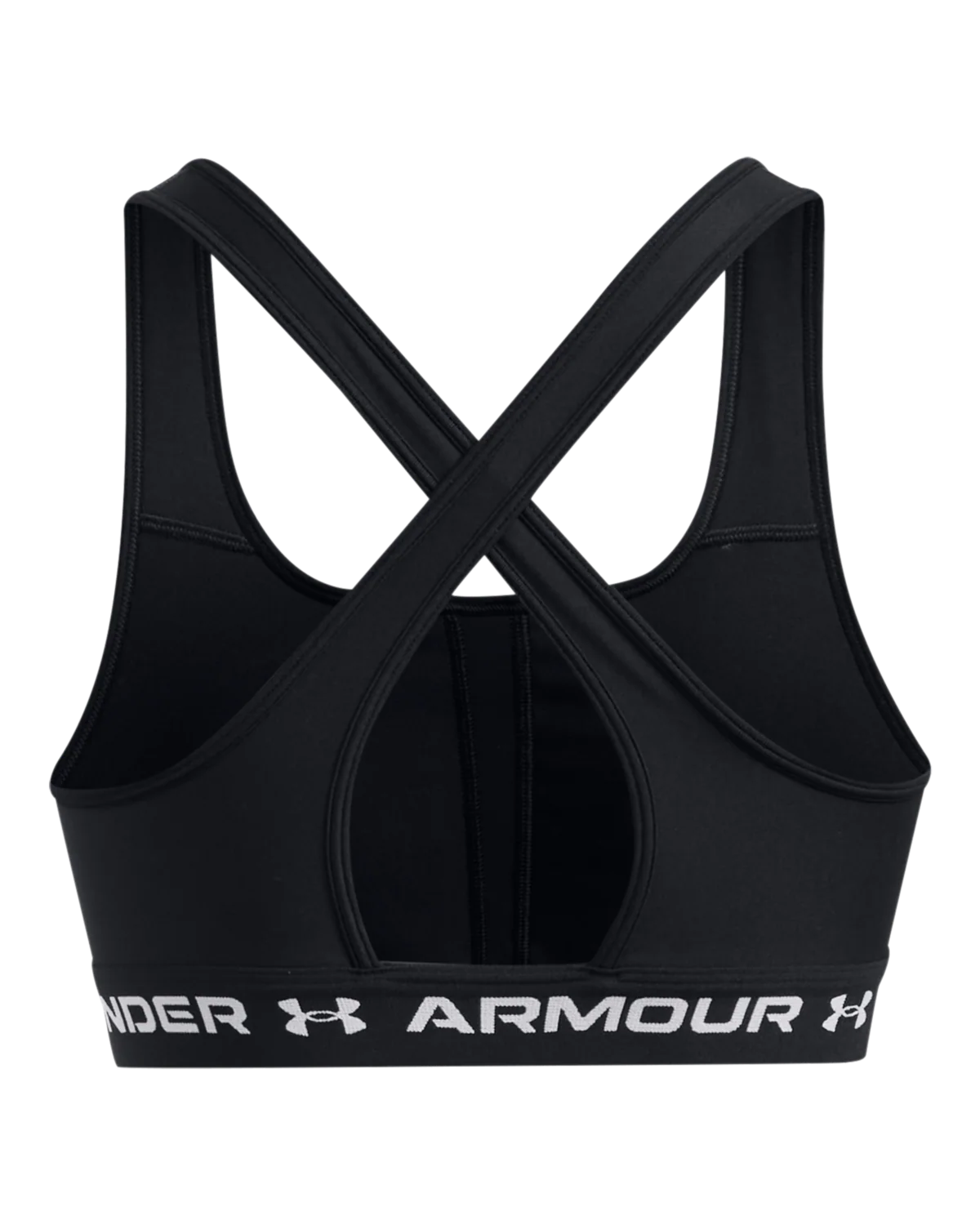 Women's Armour® Mid Crossback Sports Bra - Image 4