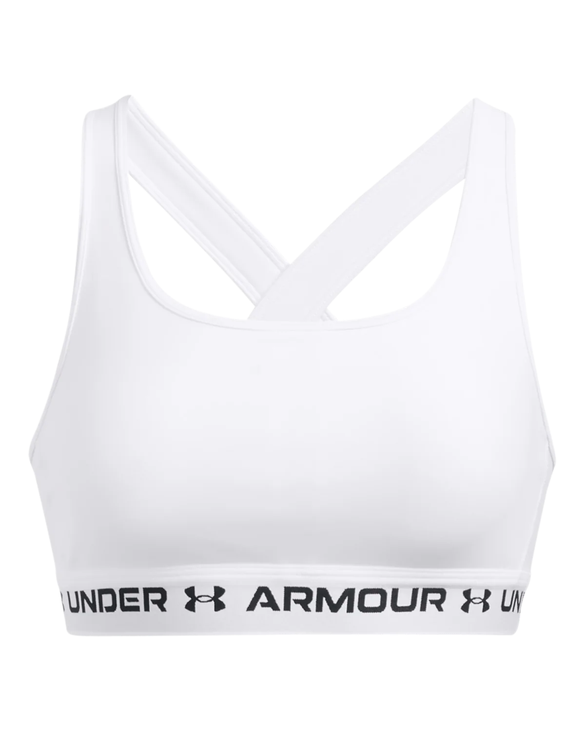 Women's Armour® Mid Crossback Sports Bra - Image 3