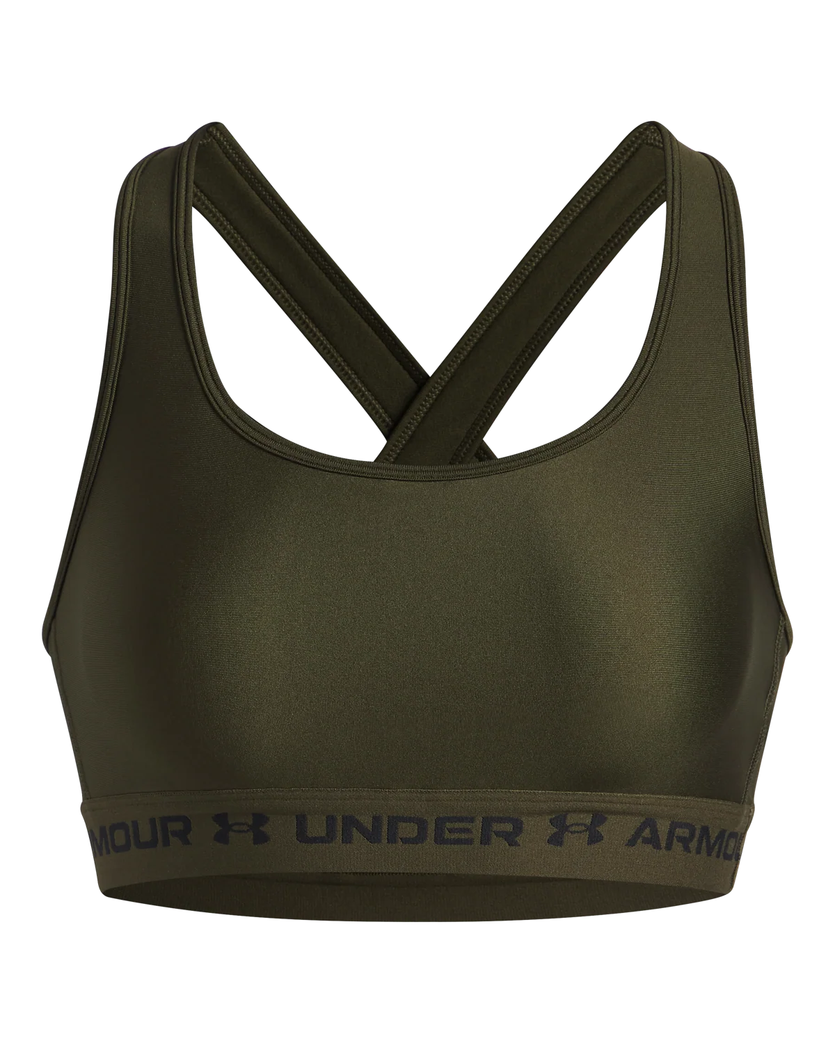Women's Armour® Mid Crossback Sports Bra - Image 8