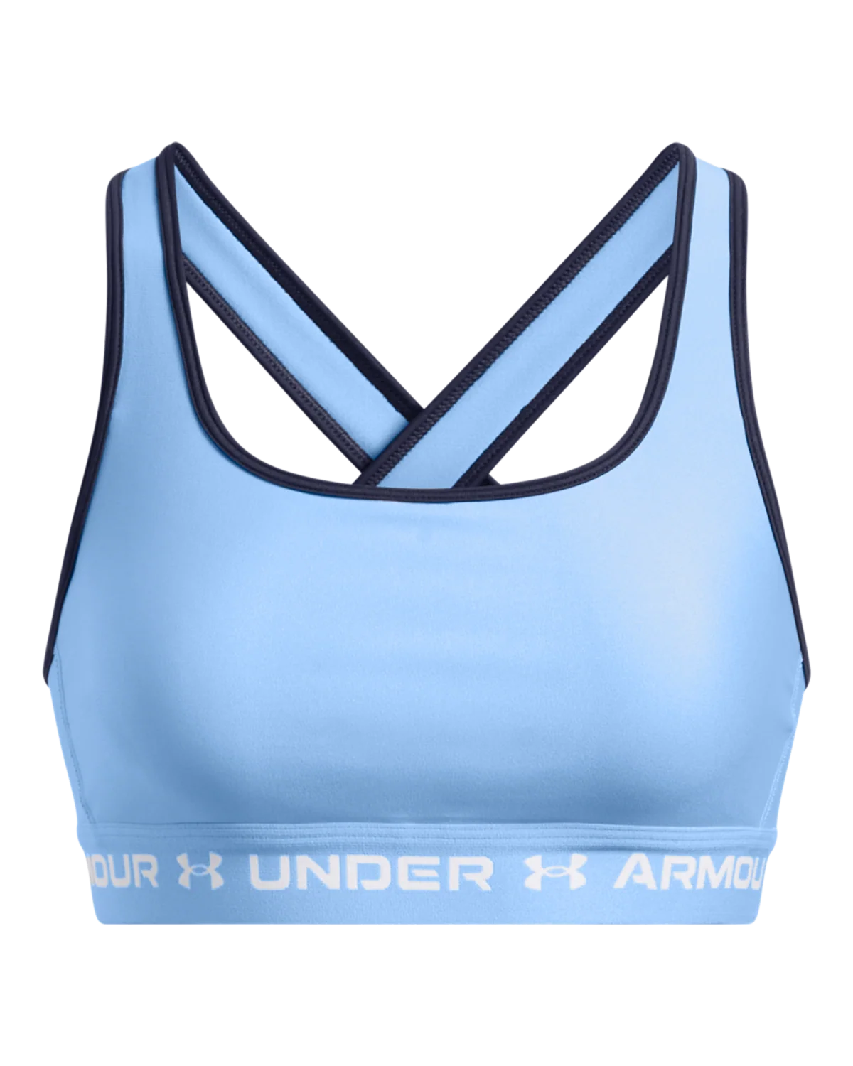 Women's Armour® Mid Crossback Sports Bra - Image 3