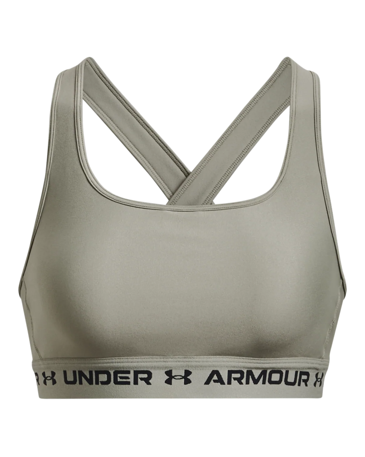 Women's Armour® Mid Crossback Sports Bra - Image 3