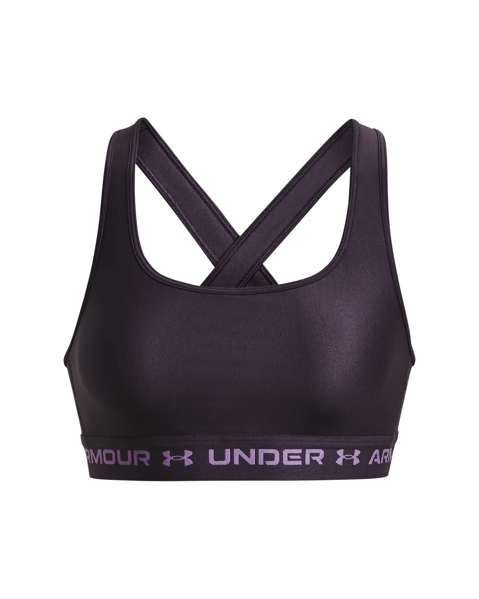 Women's Armour® Mid Crossback Sports Bra - Image 3