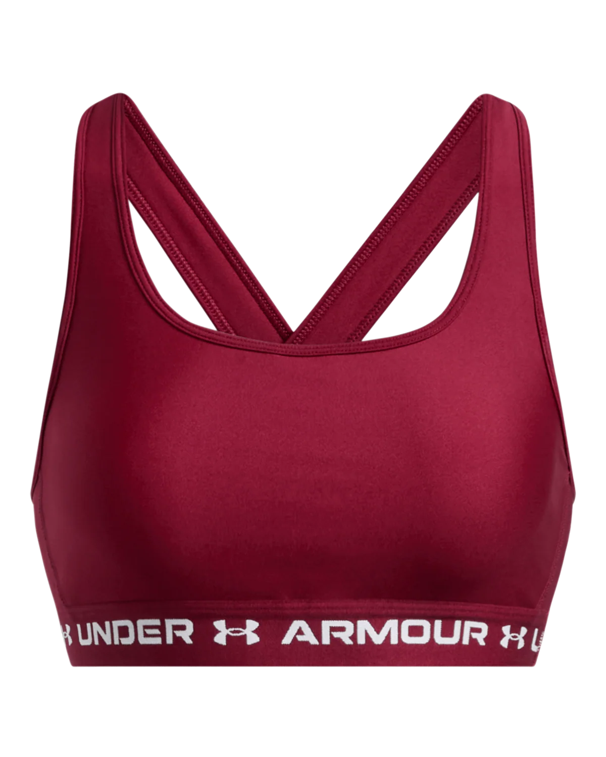 Women's Armour® Mid Crossback Sports Bra - Image 3