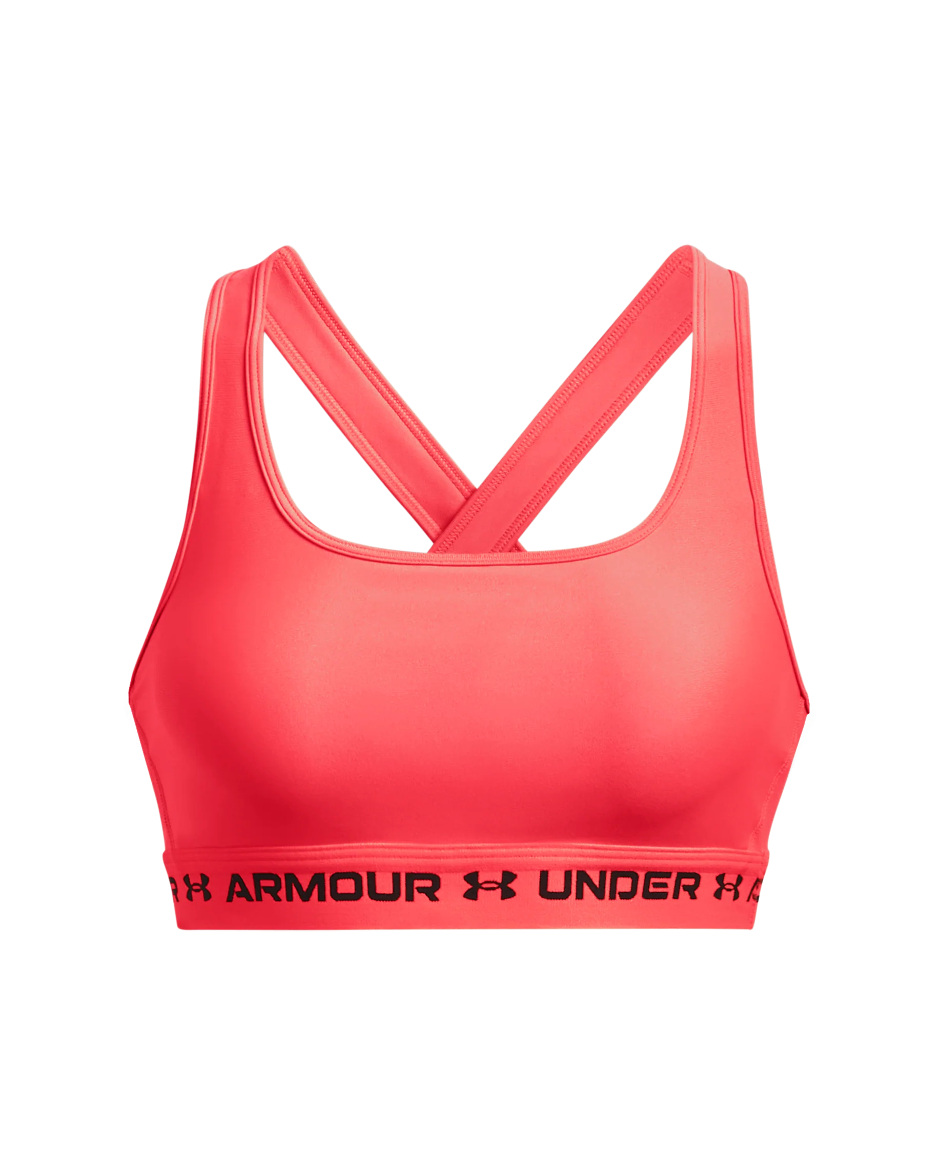 Women's Armour® Mid Crossback Sports Bra - Image 3