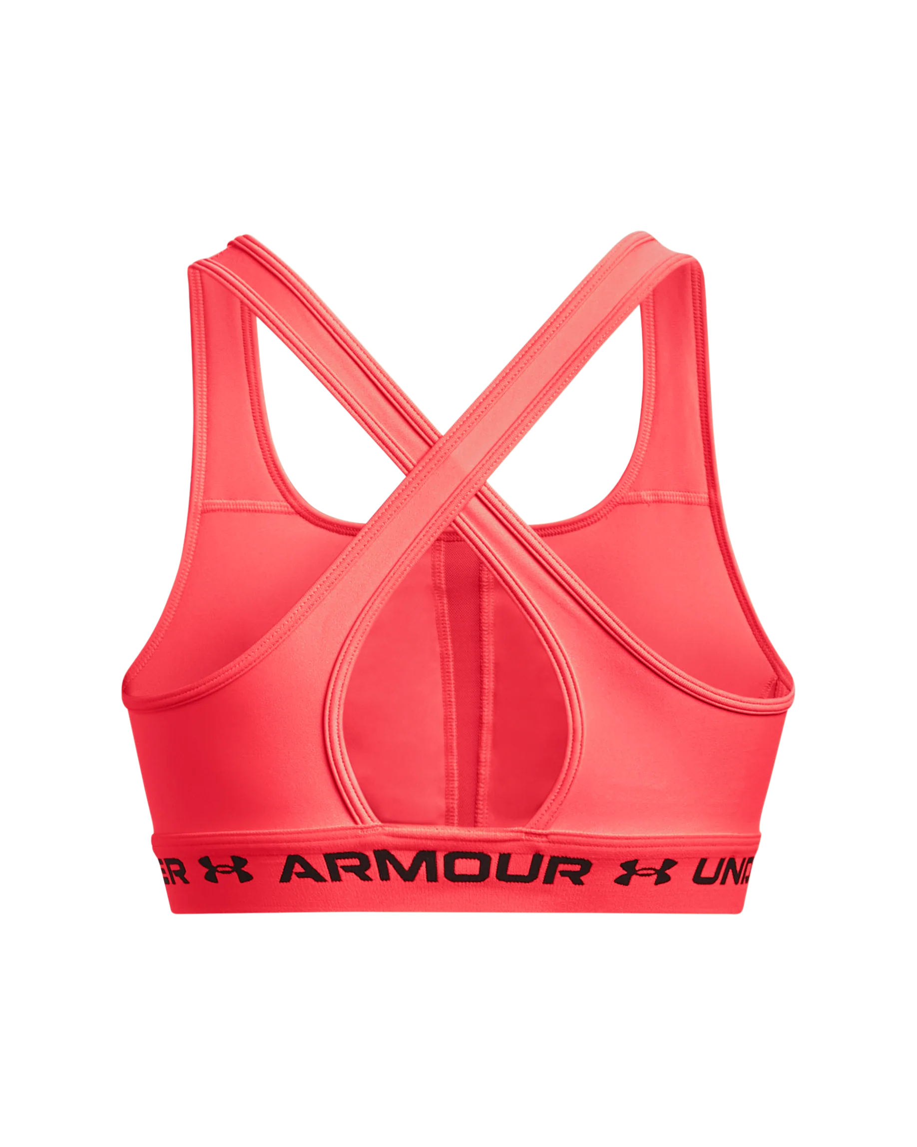 Women's Armour® Mid Crossback Sports Bra - Image 5
