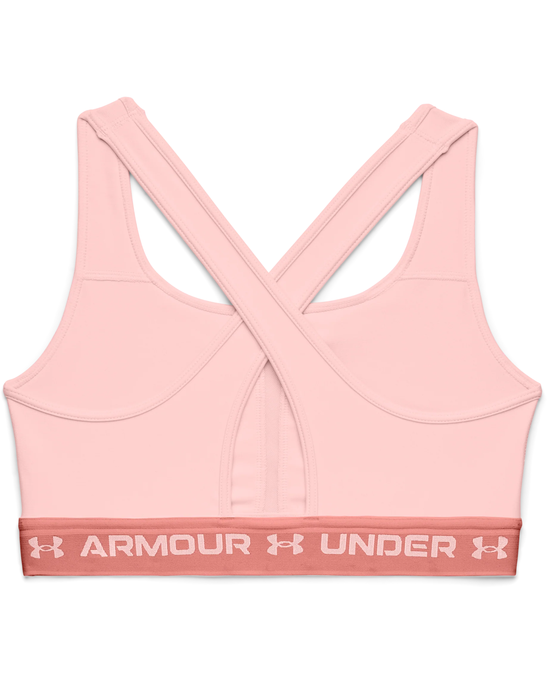 Women's Armour® Mid Crossback Sports Bra - Image 9