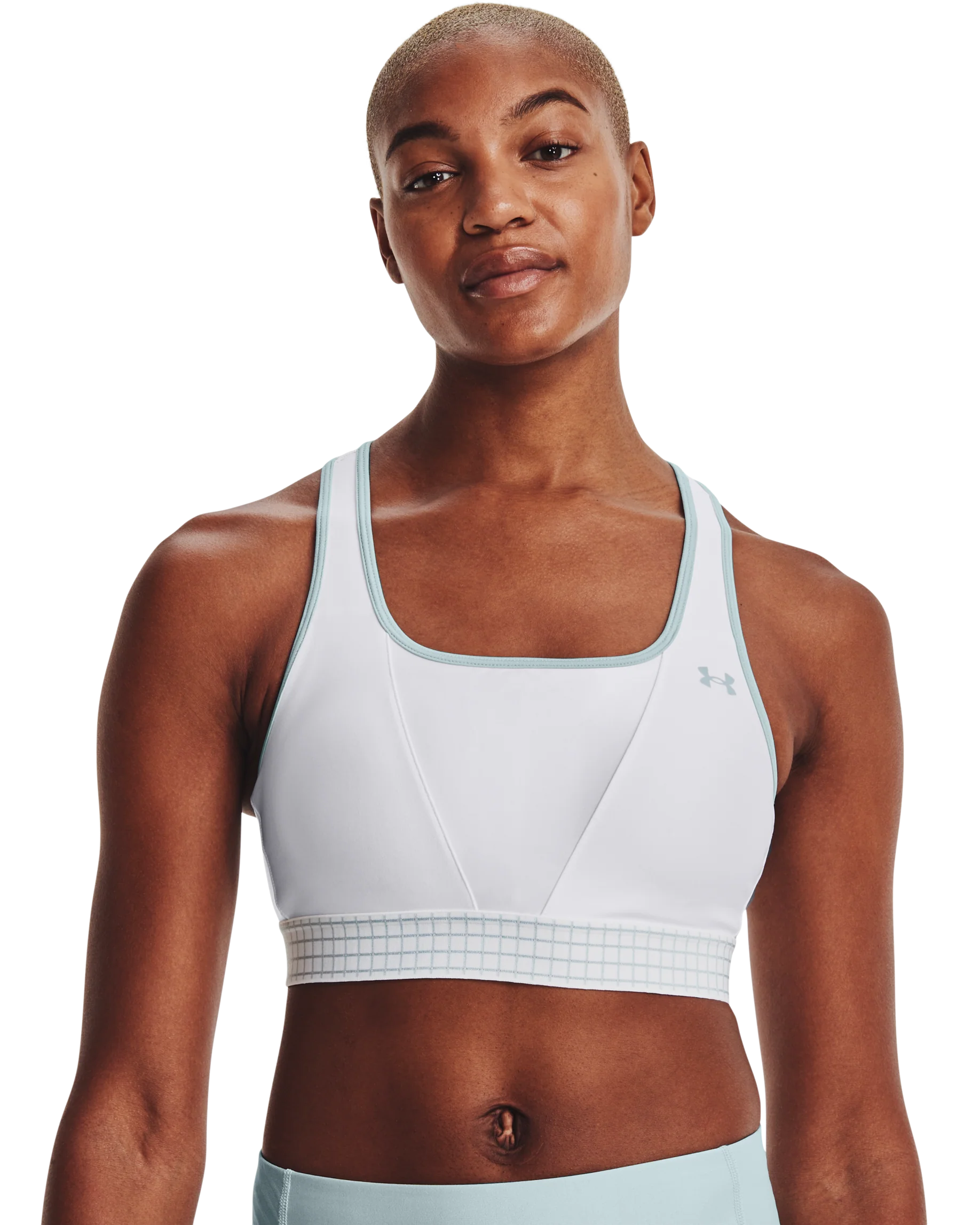 Women's Armour® Mid Crossback Sports Bra - Image 8