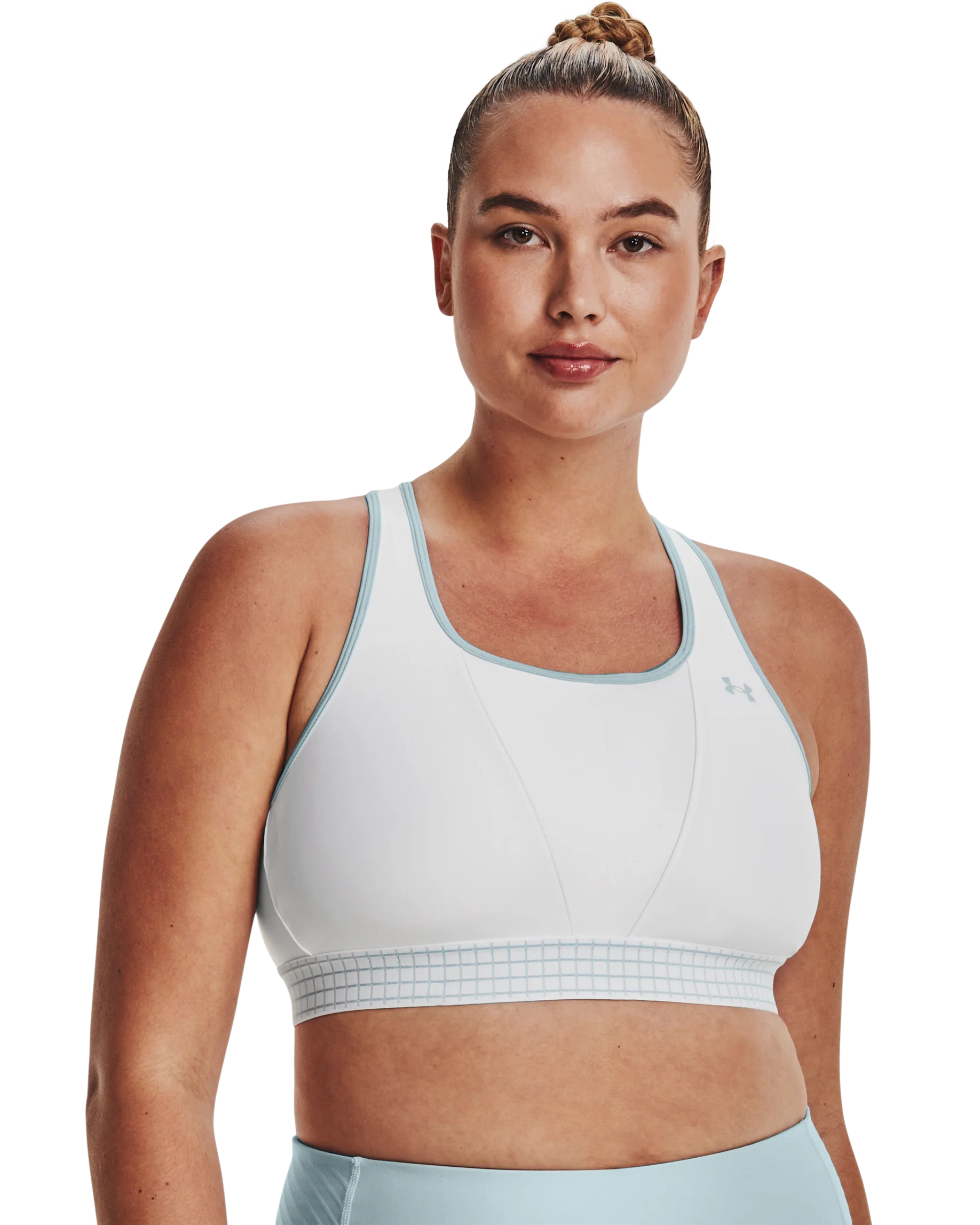Women's Armour® Mid Crossback Sports Bra - Image 9