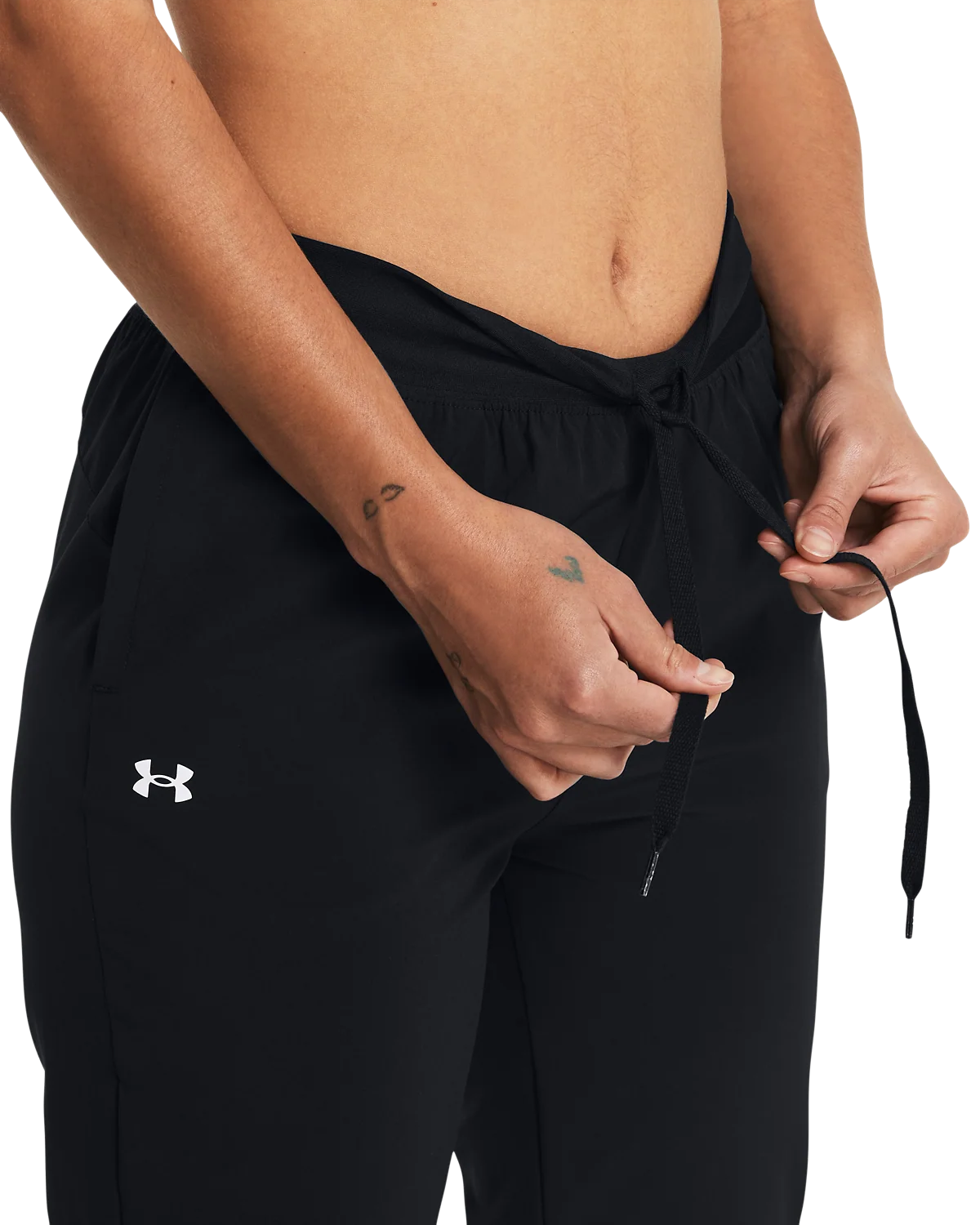 Women's Armoursport High Rise Woven Pant - Image 6