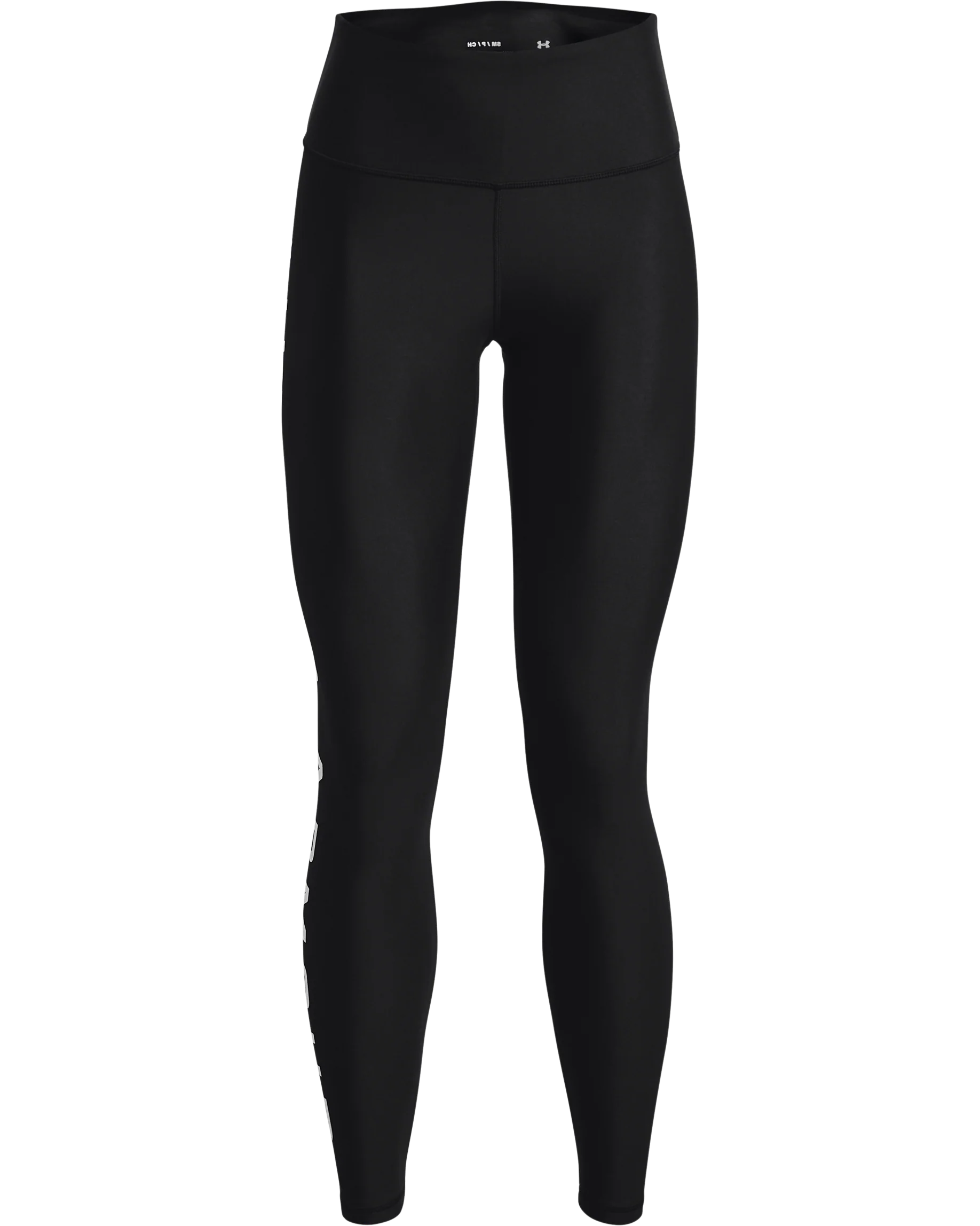 Women's HeatGear® Armour No-Slip Waistband Branded Full-Length Leggings - Image 4