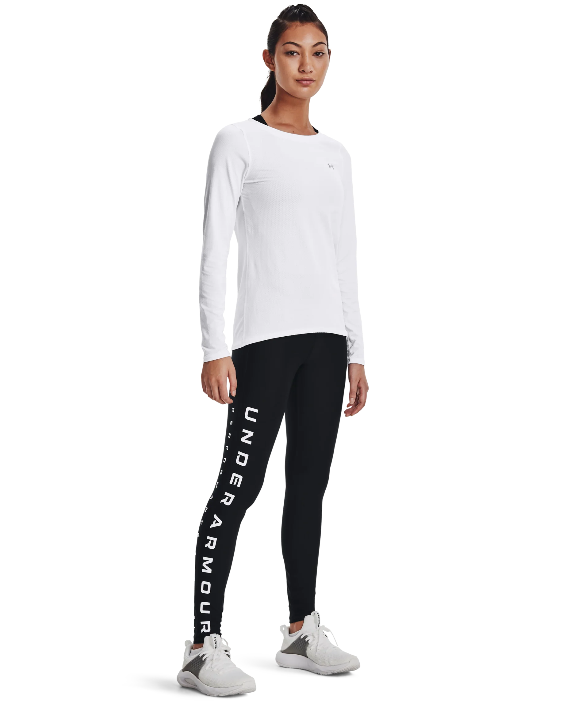 Women's HeatGear® Armour Branded Leggings - Image 4