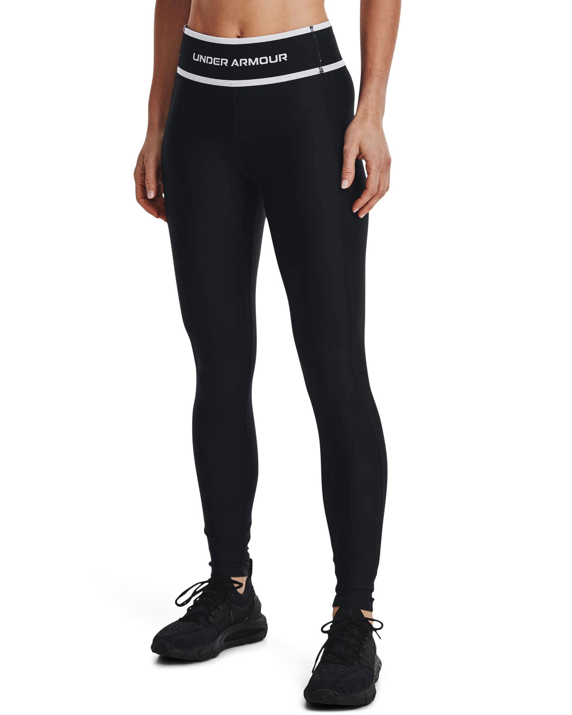 Women's HeatGear® Armour Branded Waistband Leggings