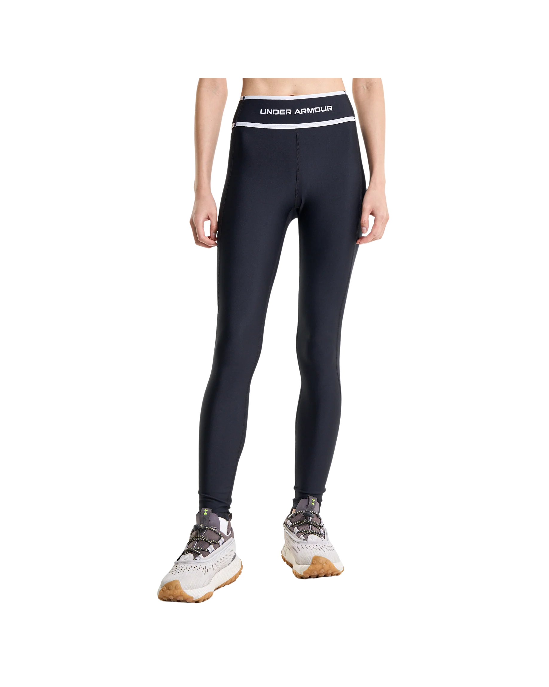 Women's HeatGear® Armour Branded Waistband Leggings - Image 10