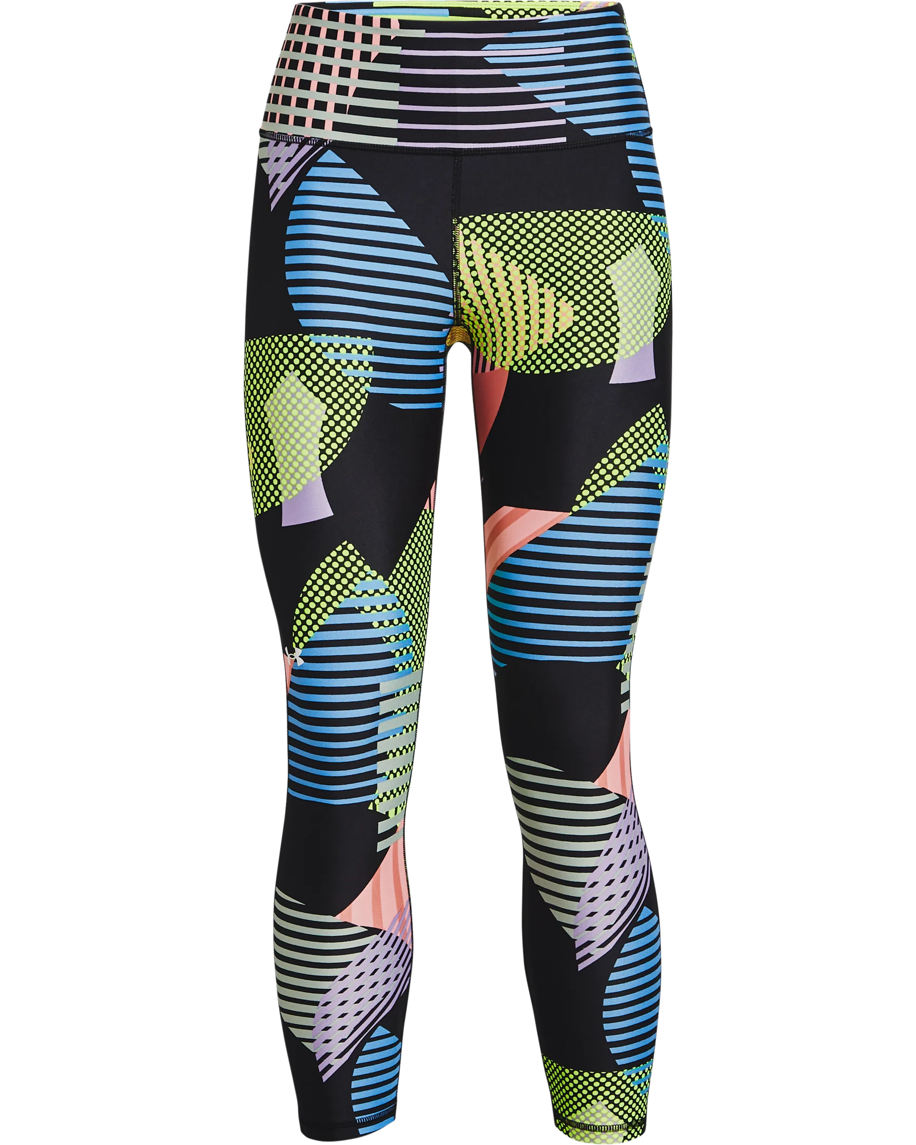 Women's HeatGear® Armour Geo Print Ankle Leggings - Image 4