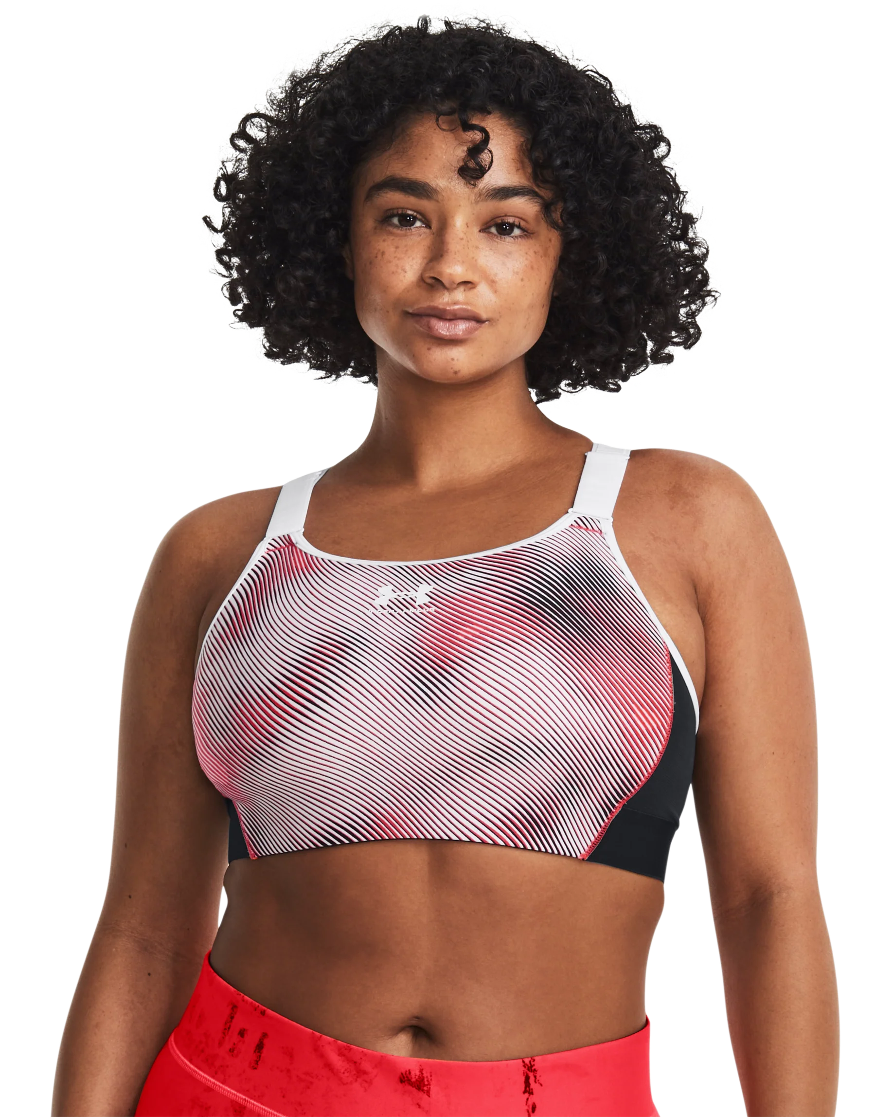Women's HeatGear® Armour High Printed Sports Bra - Image 8