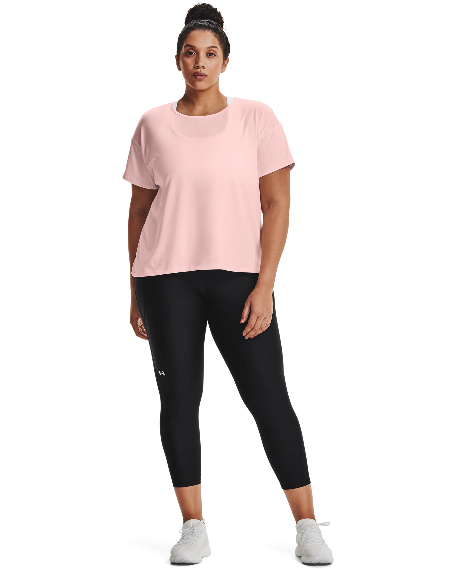 Women's HeatGear® Armour Hi-Rise Ankle Leggings - Image 3