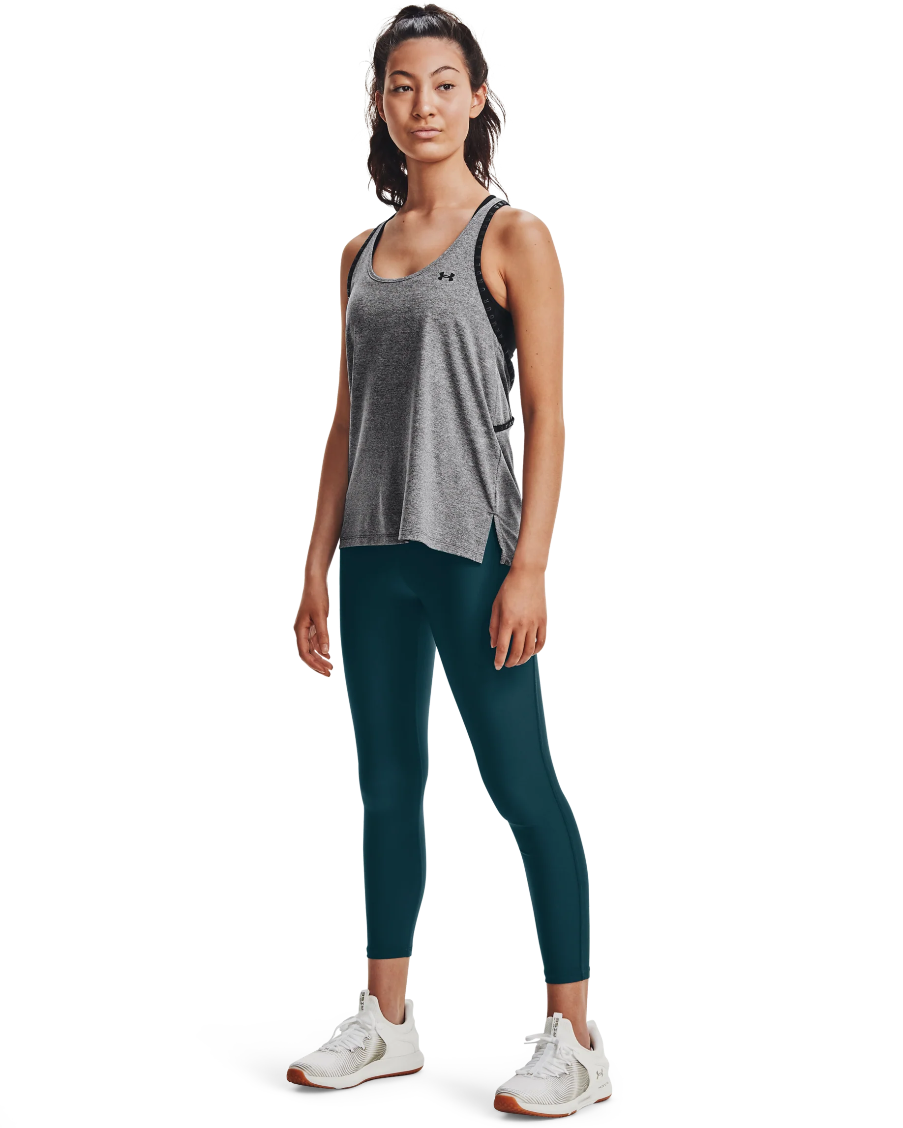 Women's HeatGear® Armour Hi-Rise Ankle Leggings - Image 5