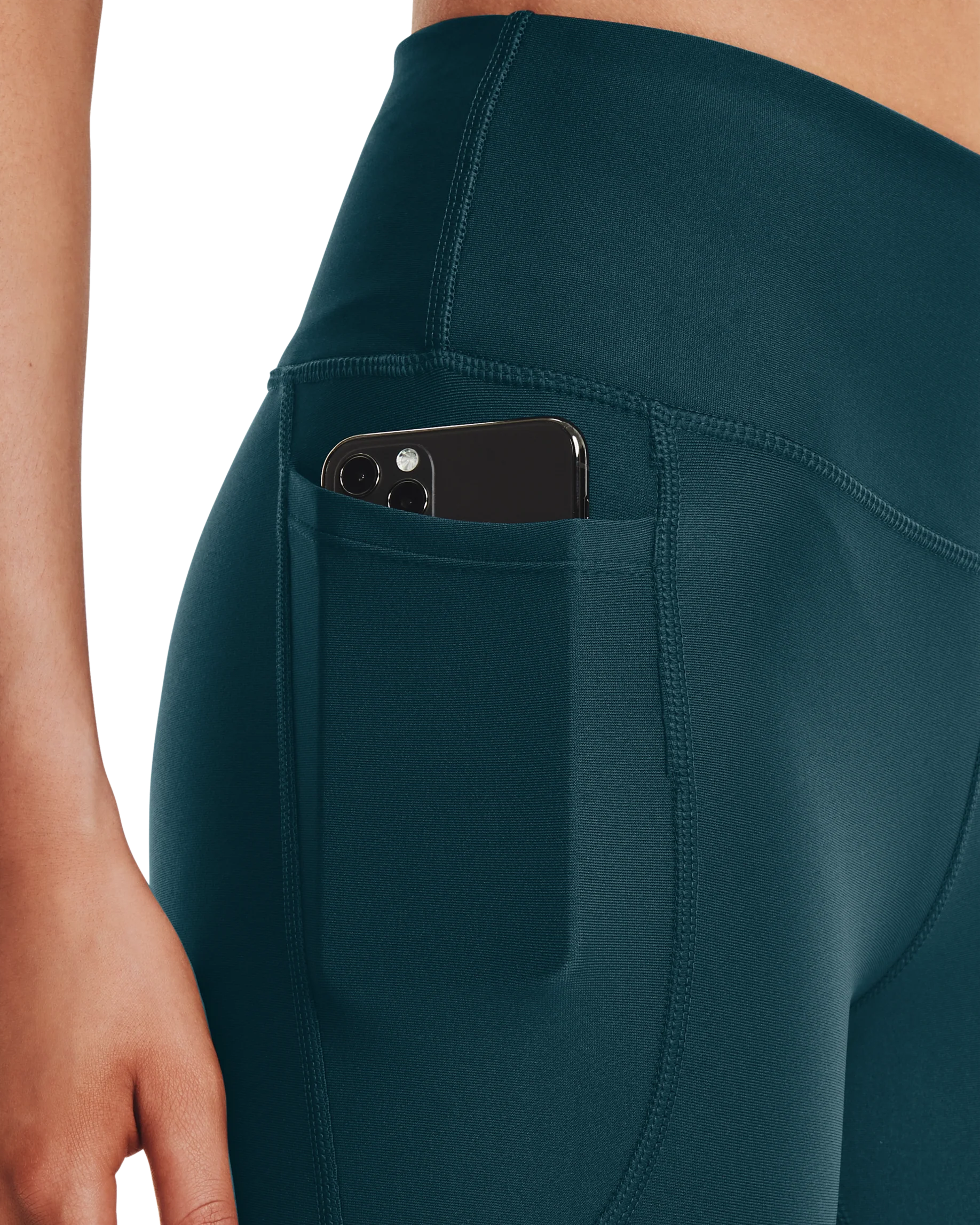 Women's HeatGear® Armour Hi-Rise Ankle Leggings - Image 6