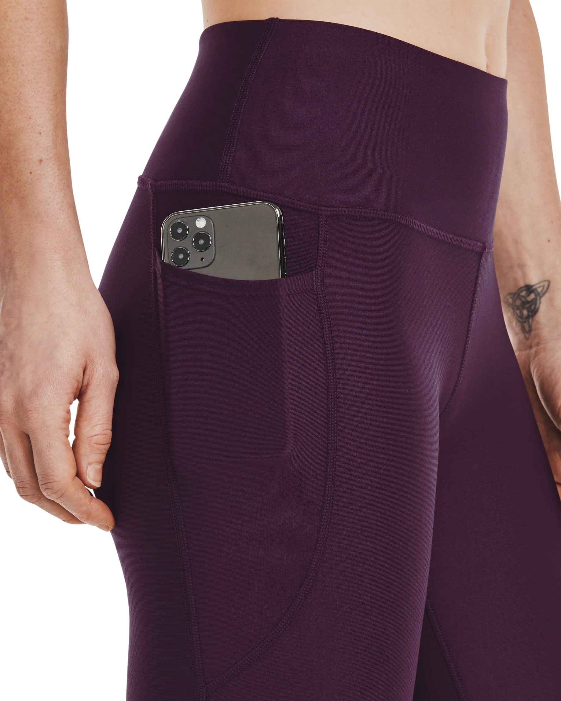 Women's HeatGear® Armour Hi-Rise Ankle Leggings - Image 6