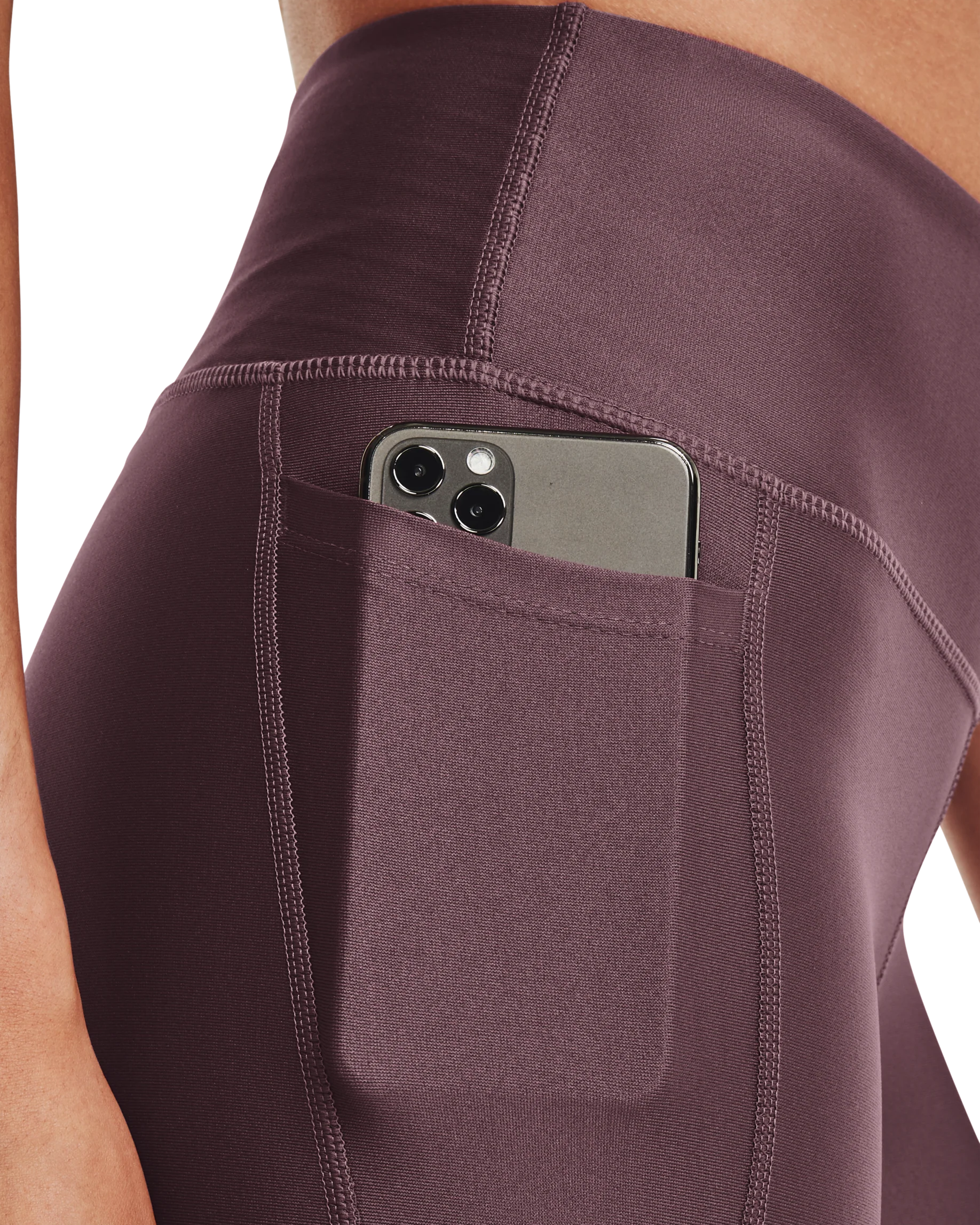 Women's HeatGear® Armour No-Slip Waistband Ankle Leggings - Image 6