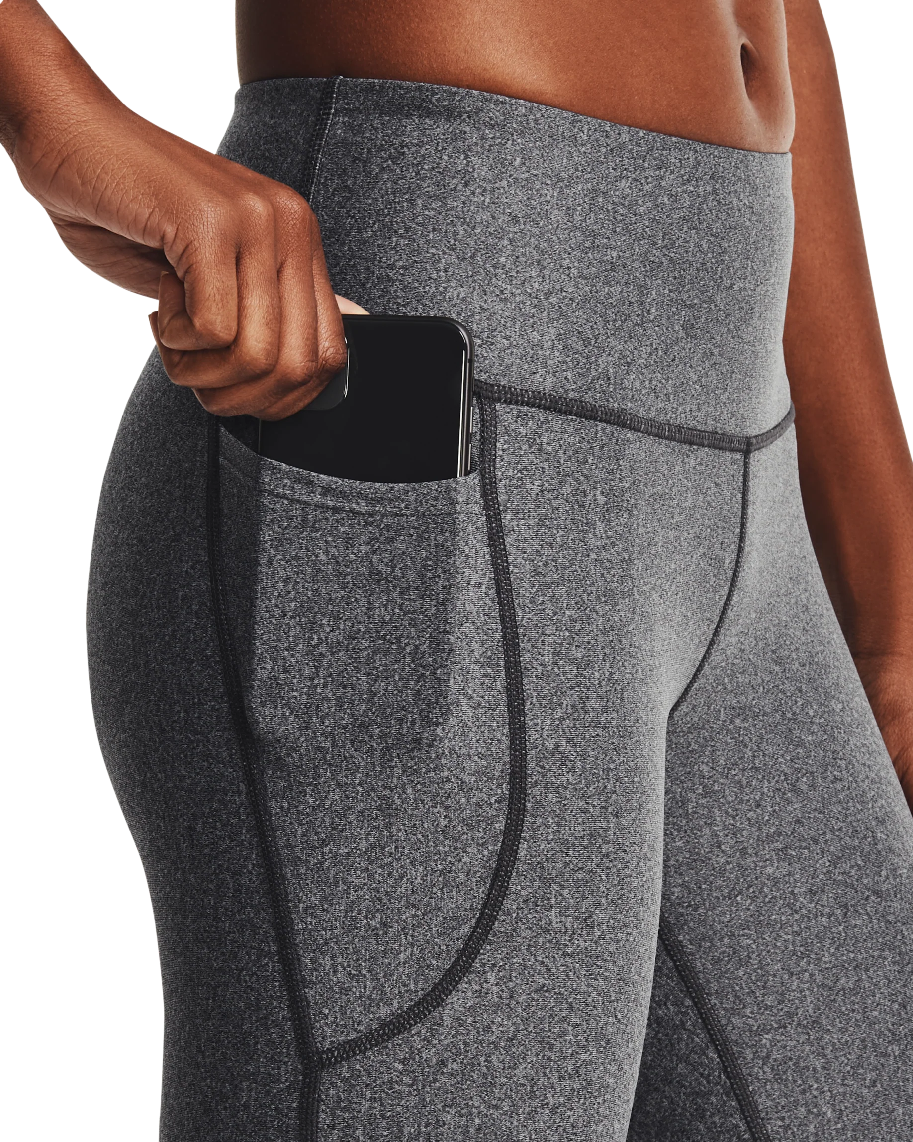Women's HeatGear® Armour Hi-Rise Capris - Image 6