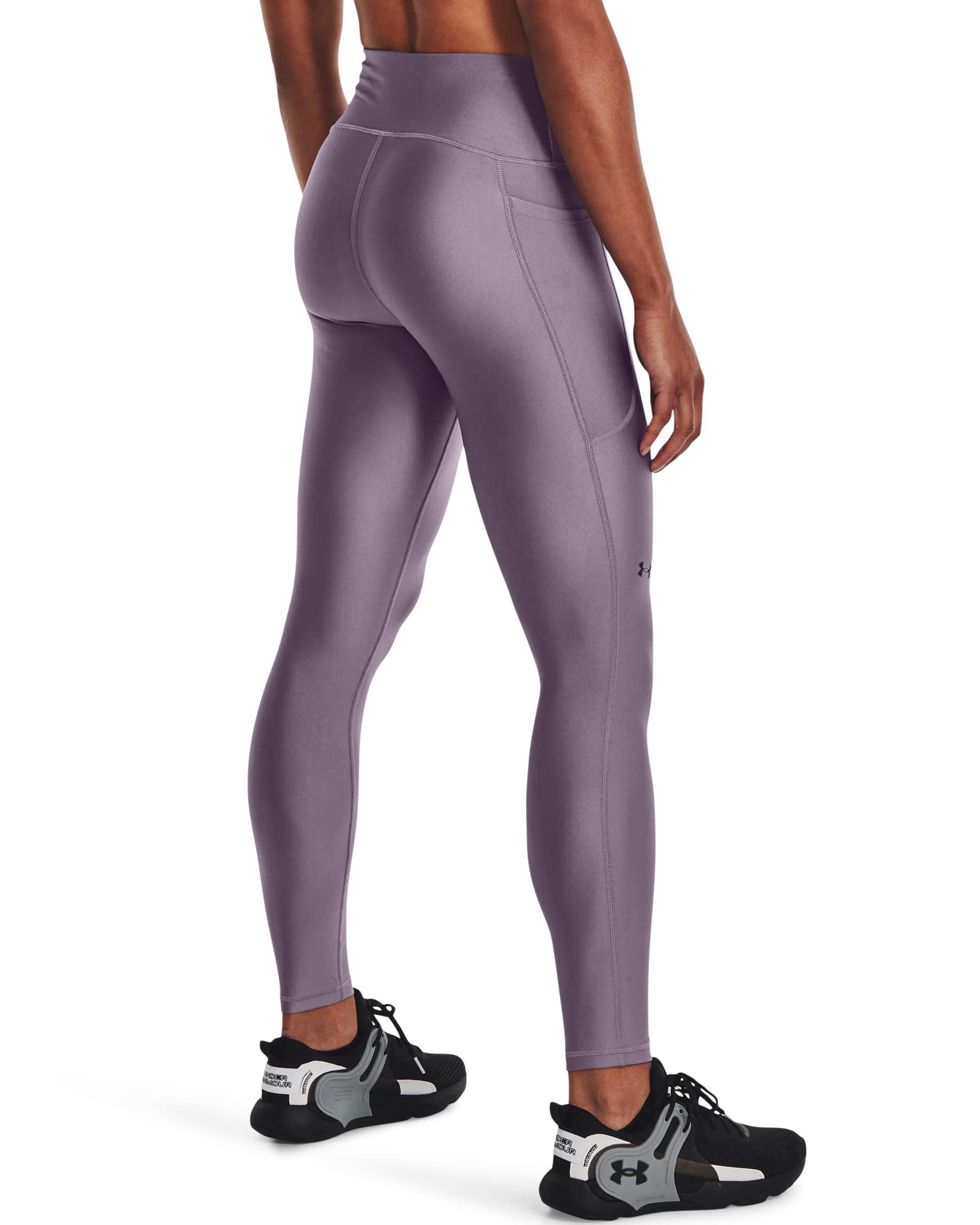 Women's HeatGear® Armour Hi-Rise Leggings - Image 2