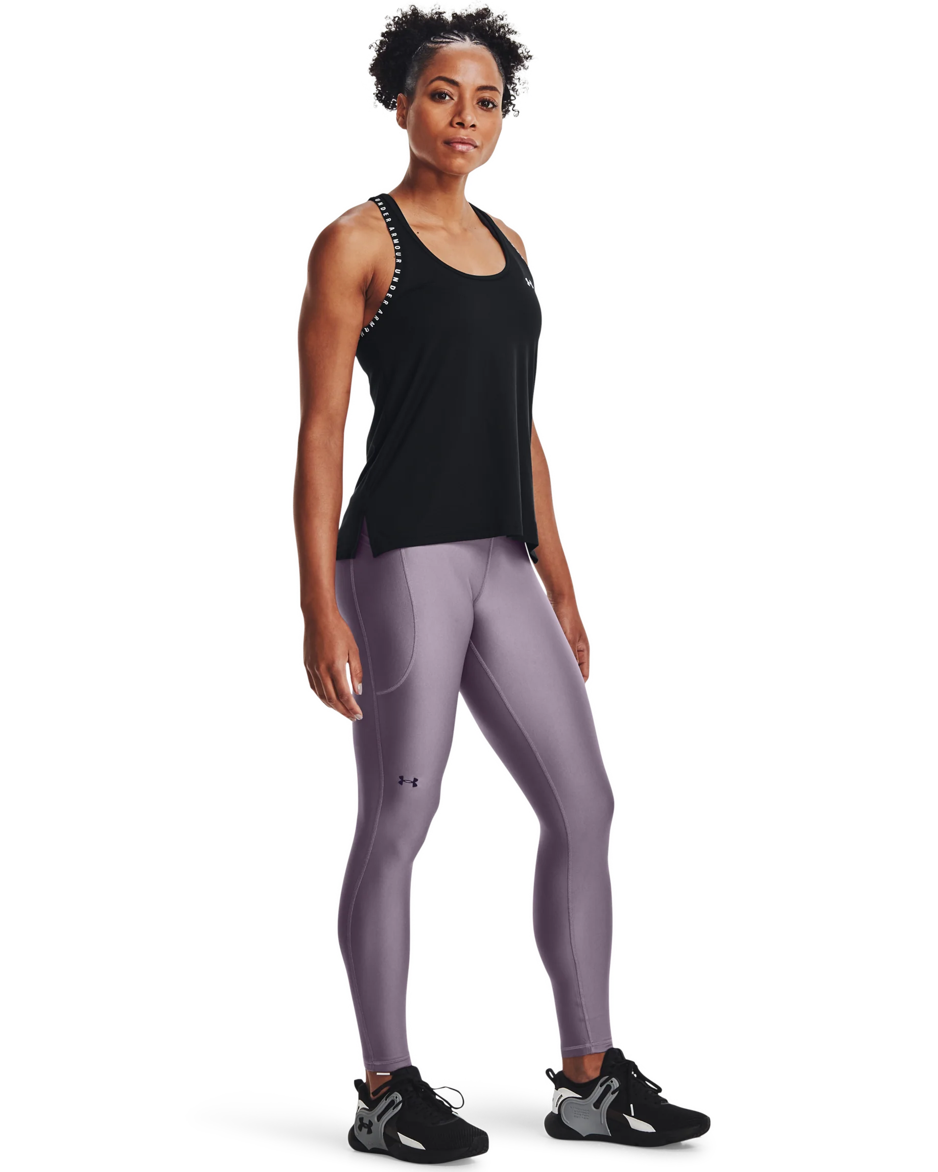 Women's HeatGear® Armour Hi-Rise Leggings - Image 4