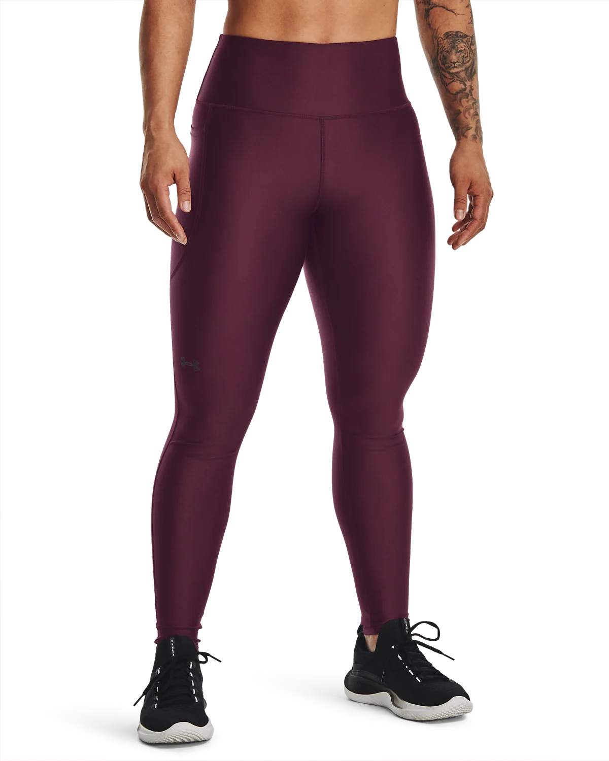 Women's HeatGear® Armour Hi-Rise Leggings - Image 4