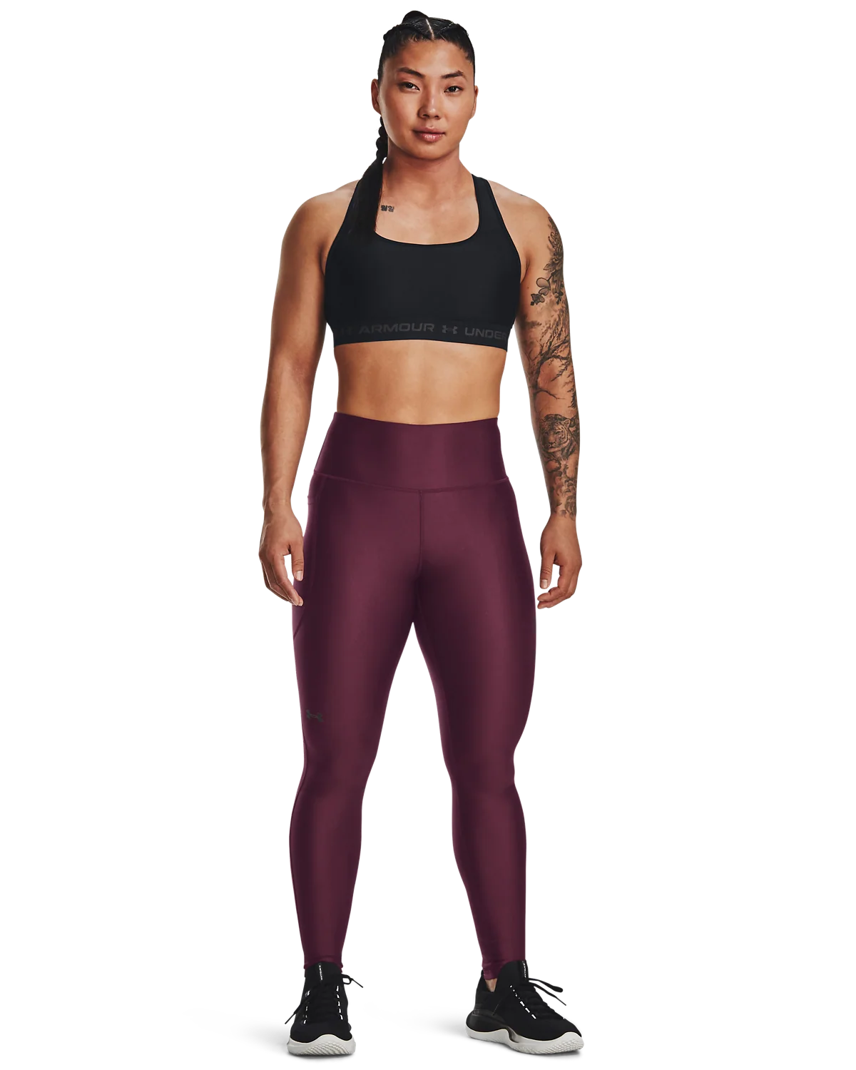 Women's HeatGear® Armour Hi-Rise Leggings - Image 6