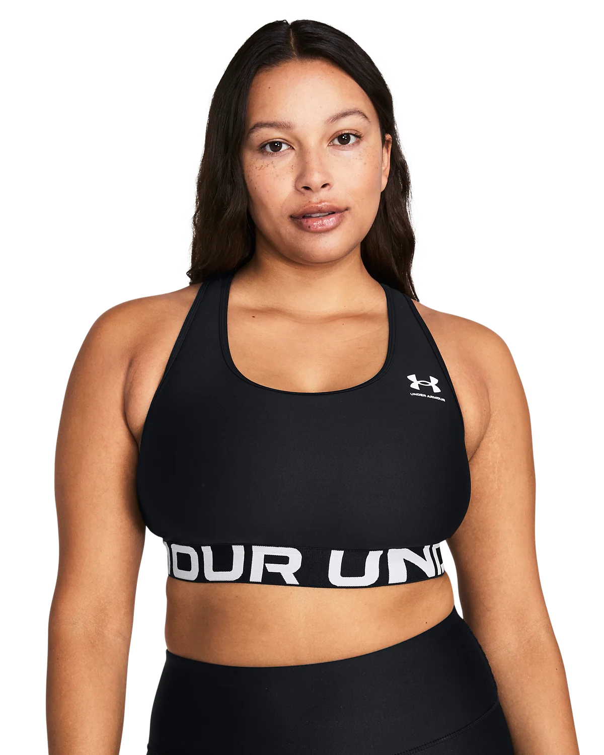 Women's Heatgear® Armour Mid Branded Sports Bra - Image 7