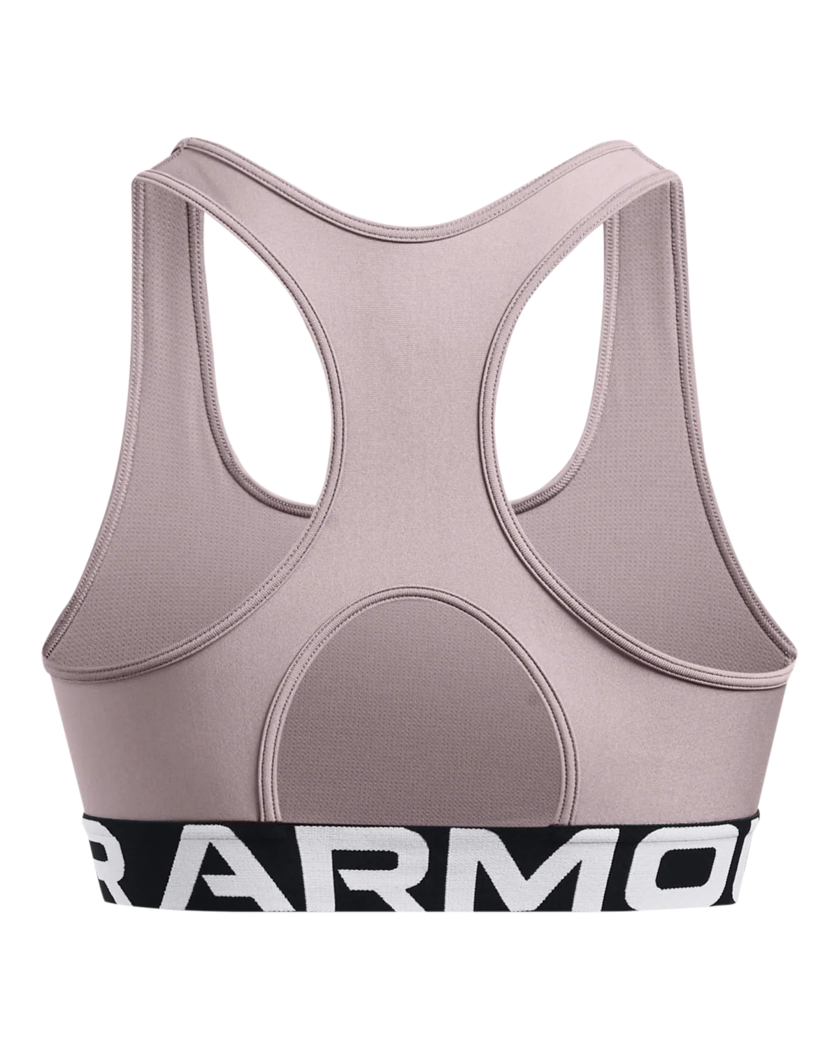 Women's HeatGear® Armour Mid Branded Sports Bra - Image 4