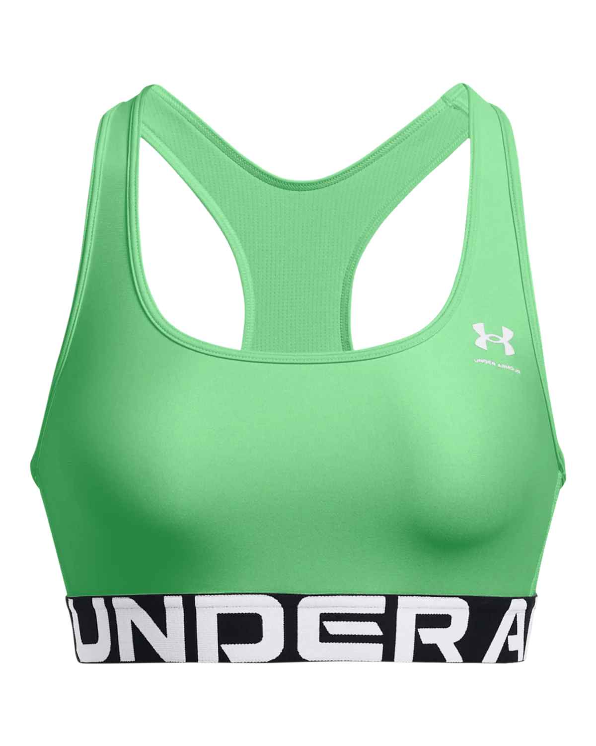 Women's HeatGear® Armour Mid Branded Sports Bra - Image 11