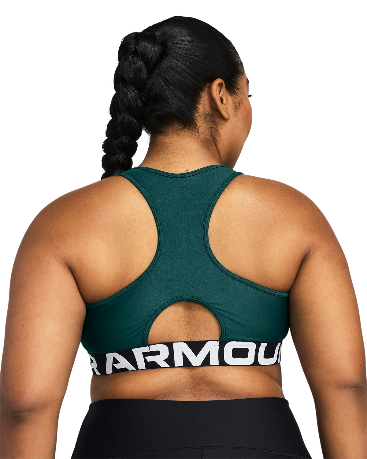 Women's Heatgear® Armour Mid Branded Sports Bra - Image 11