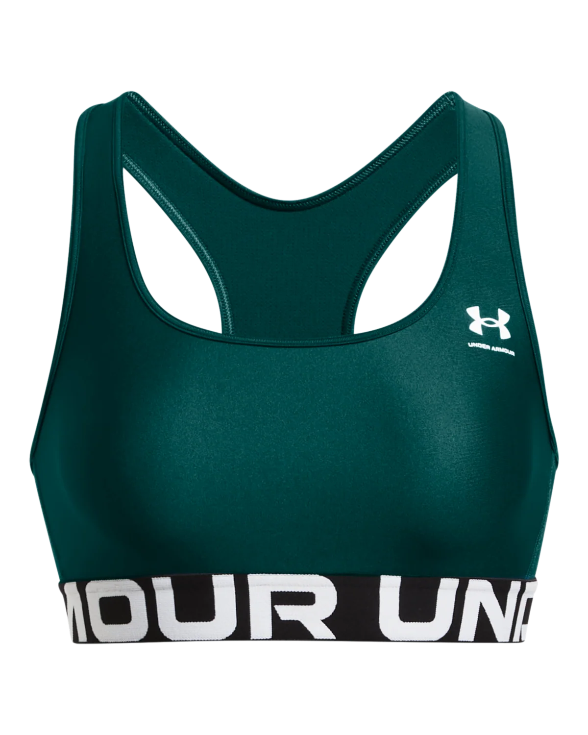 Women's Heatgear® Armour Mid Branded Sports Bra - Image 12
