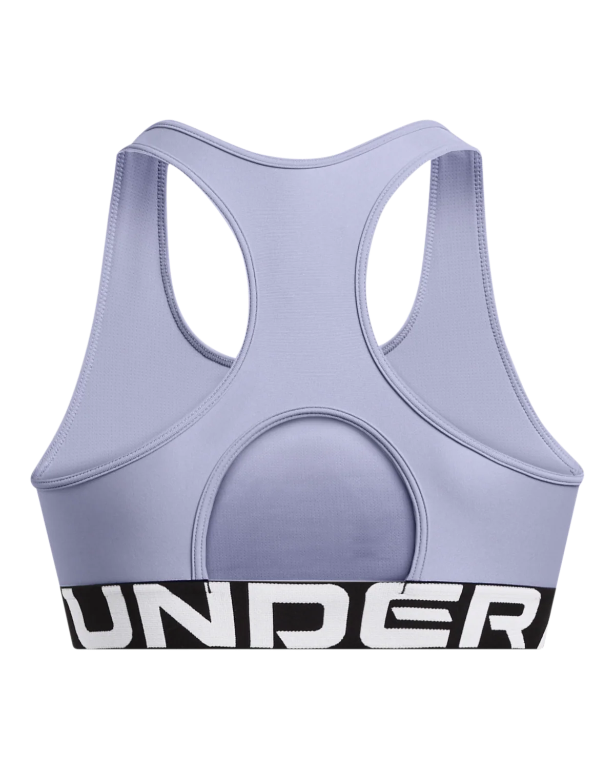 Women's HeatGear® Armour Mid Branded Sports Bra - Image 4