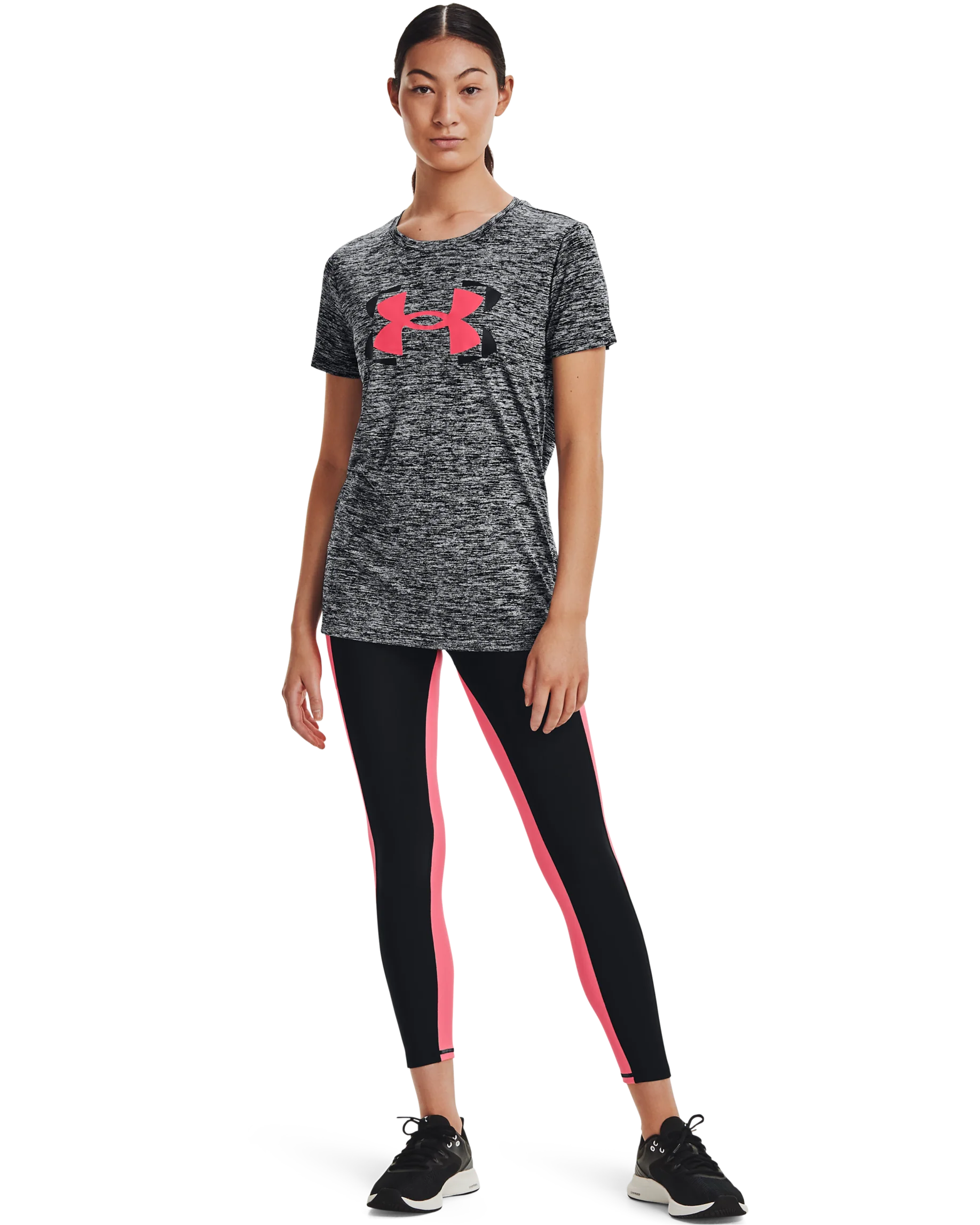 Women's HeatGear® Armour Panel Ankle Leggings - Image 3