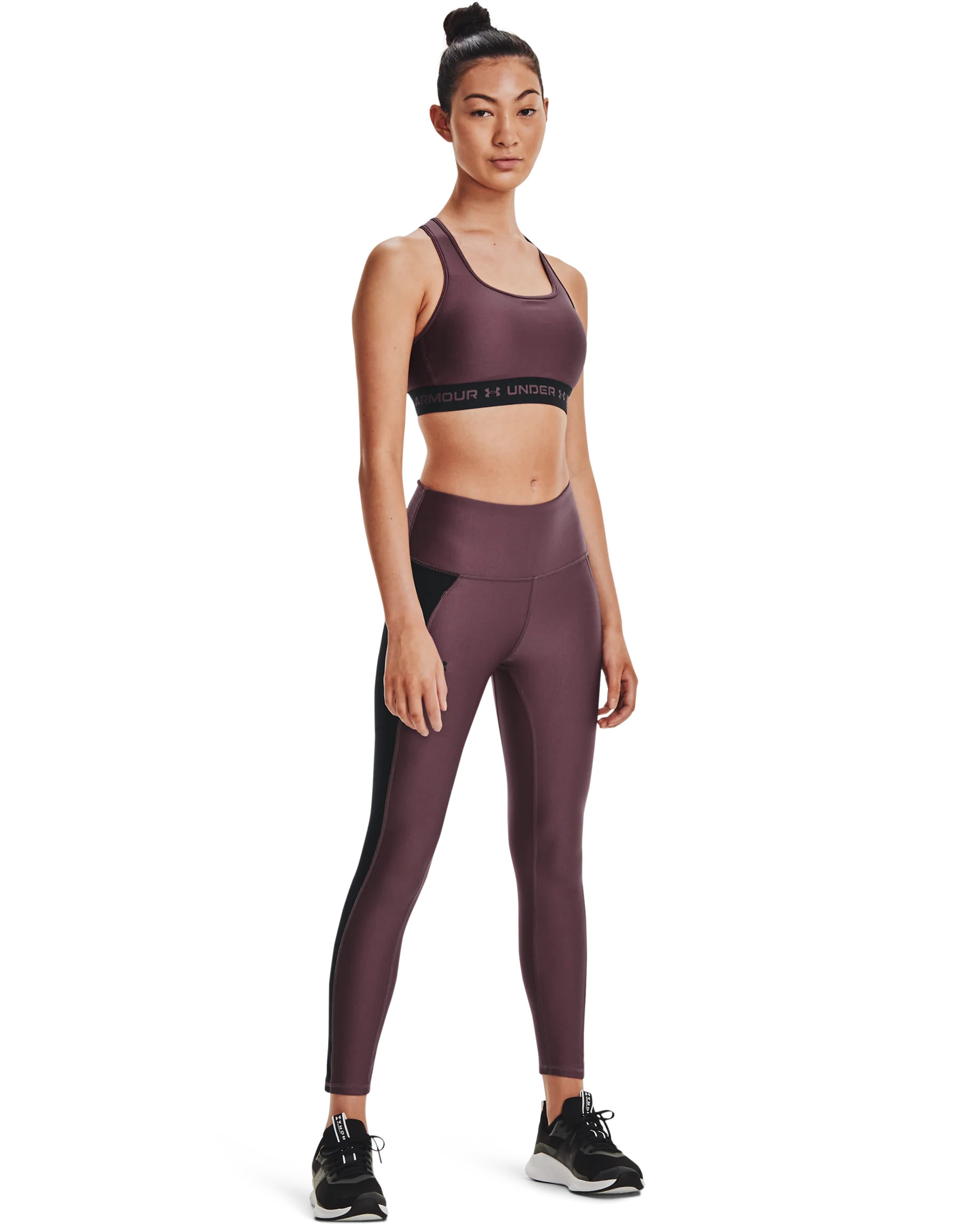 Women's HeatGear® Armour Panel Ankle Leggings - Image 3