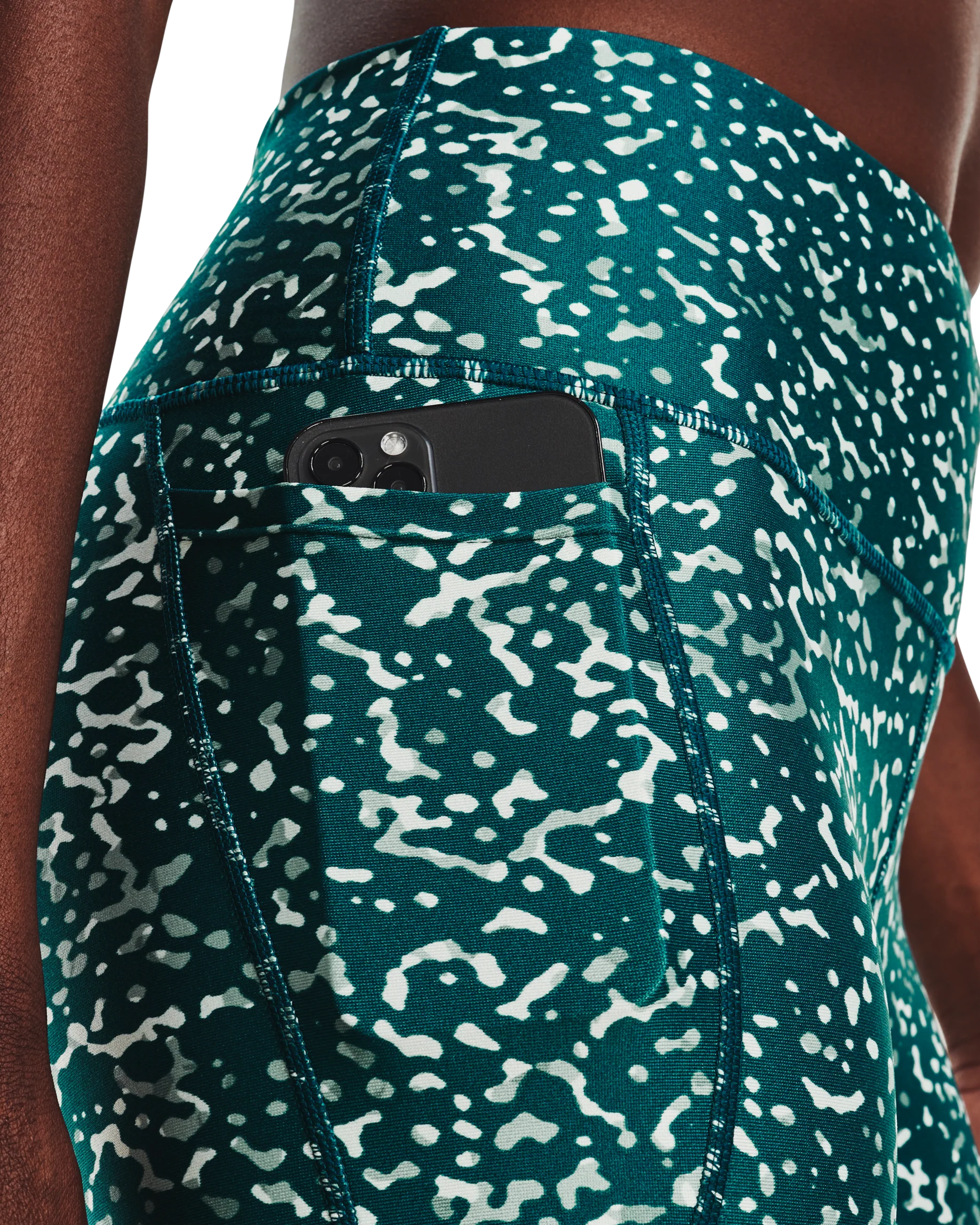 Women's HeatGear® Armour Printed Ankle Leggings - Image 6